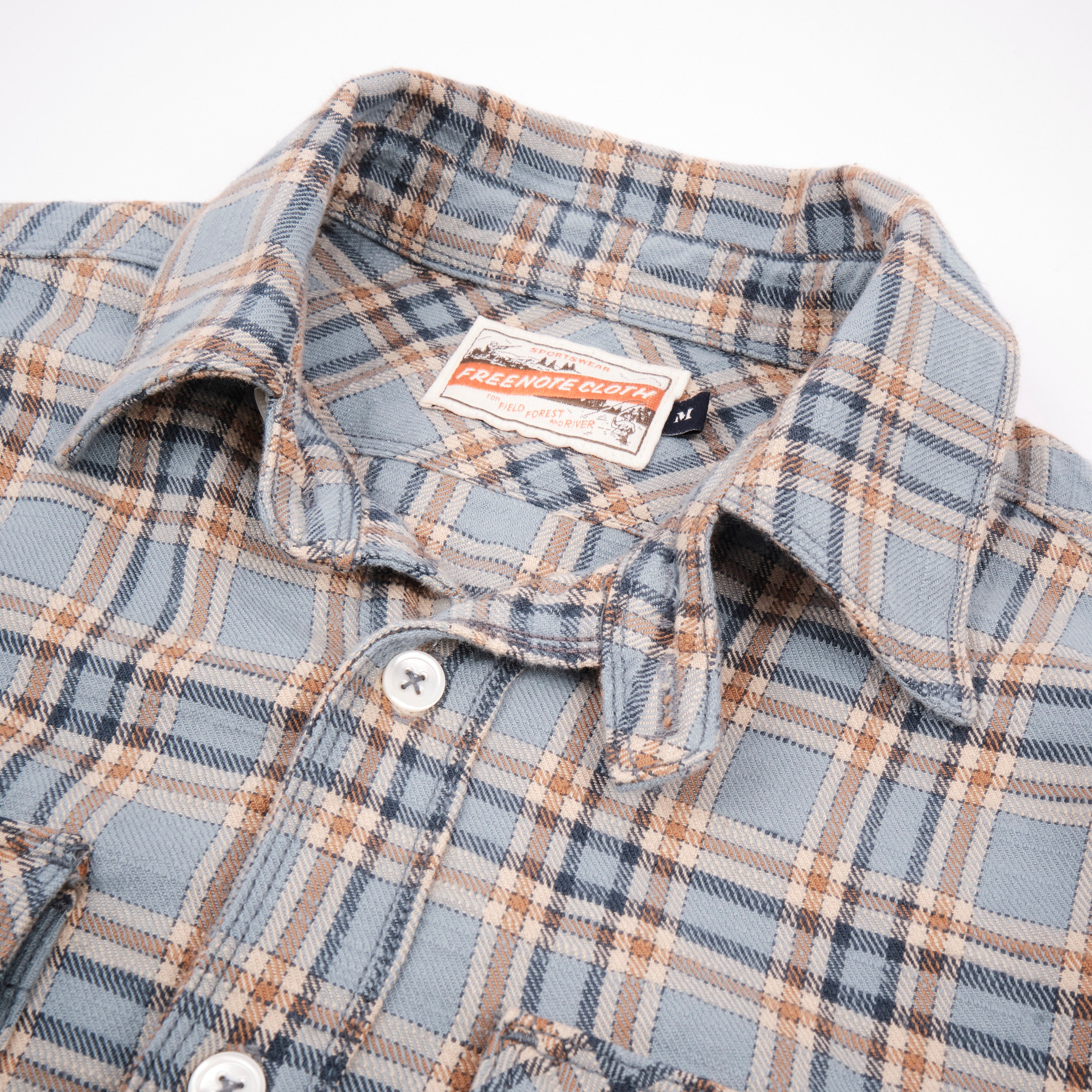 Currant Blue Dun Plaid