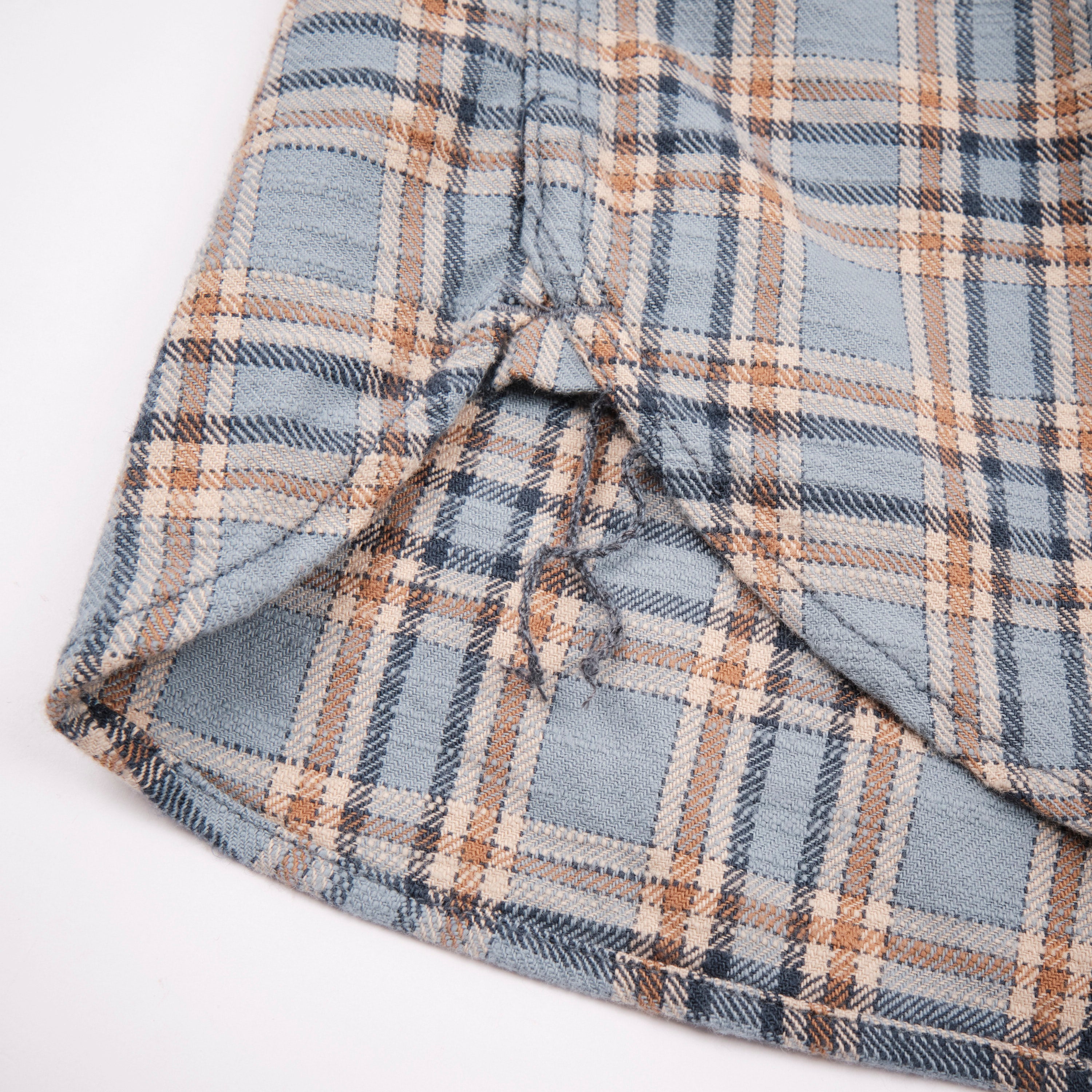 Currant Blue Dun Plaid