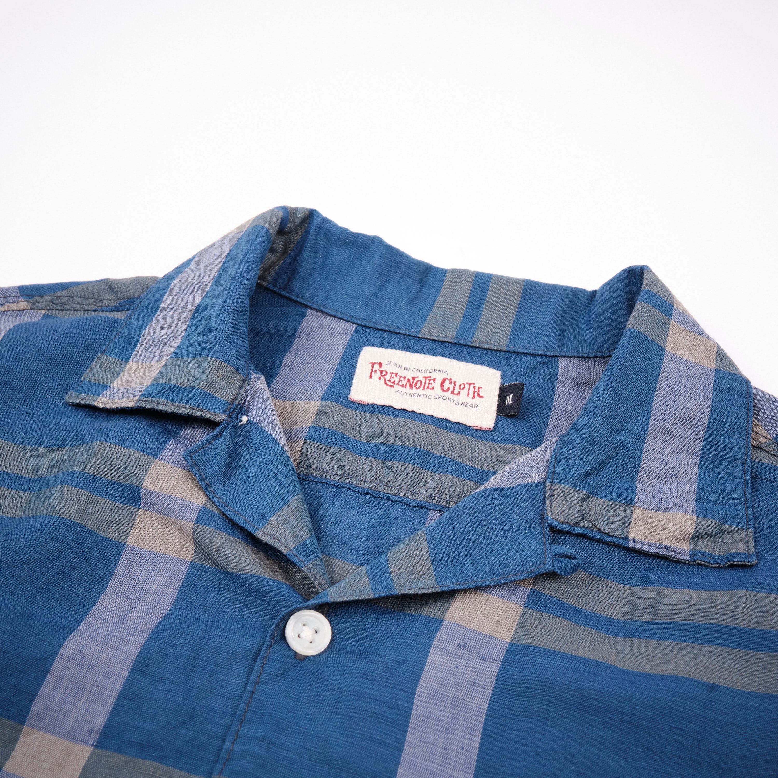 Hawaiian LS Anchorage Blue Plaid