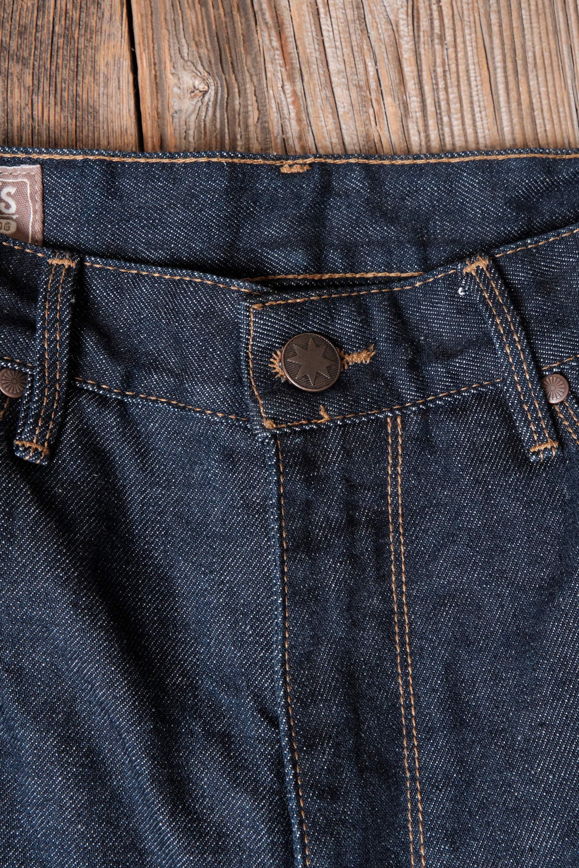 Wilkes Western 15 Ounce Rinsed Denim