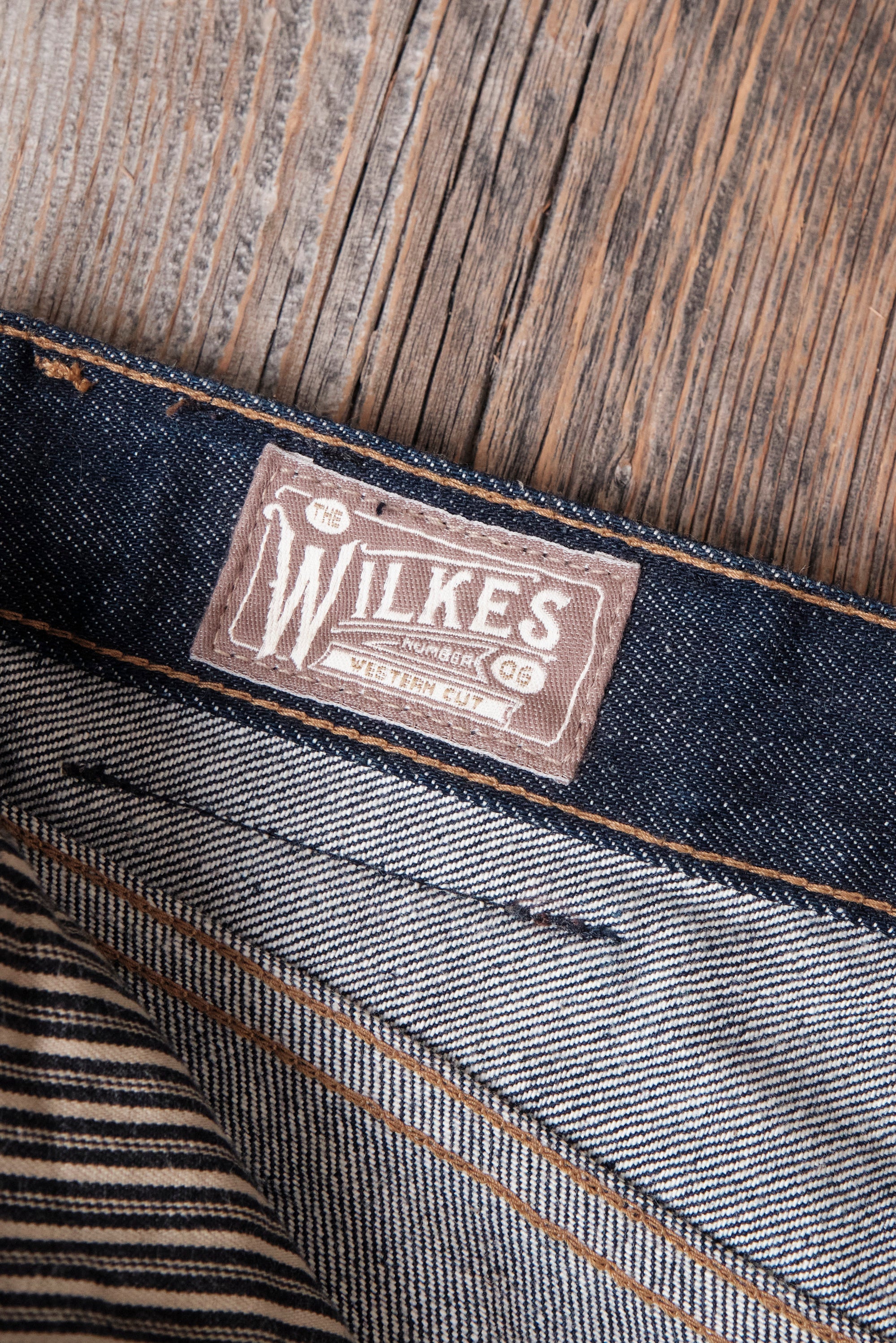 Wilkes Western 15 Ounce Rinsed Denim
