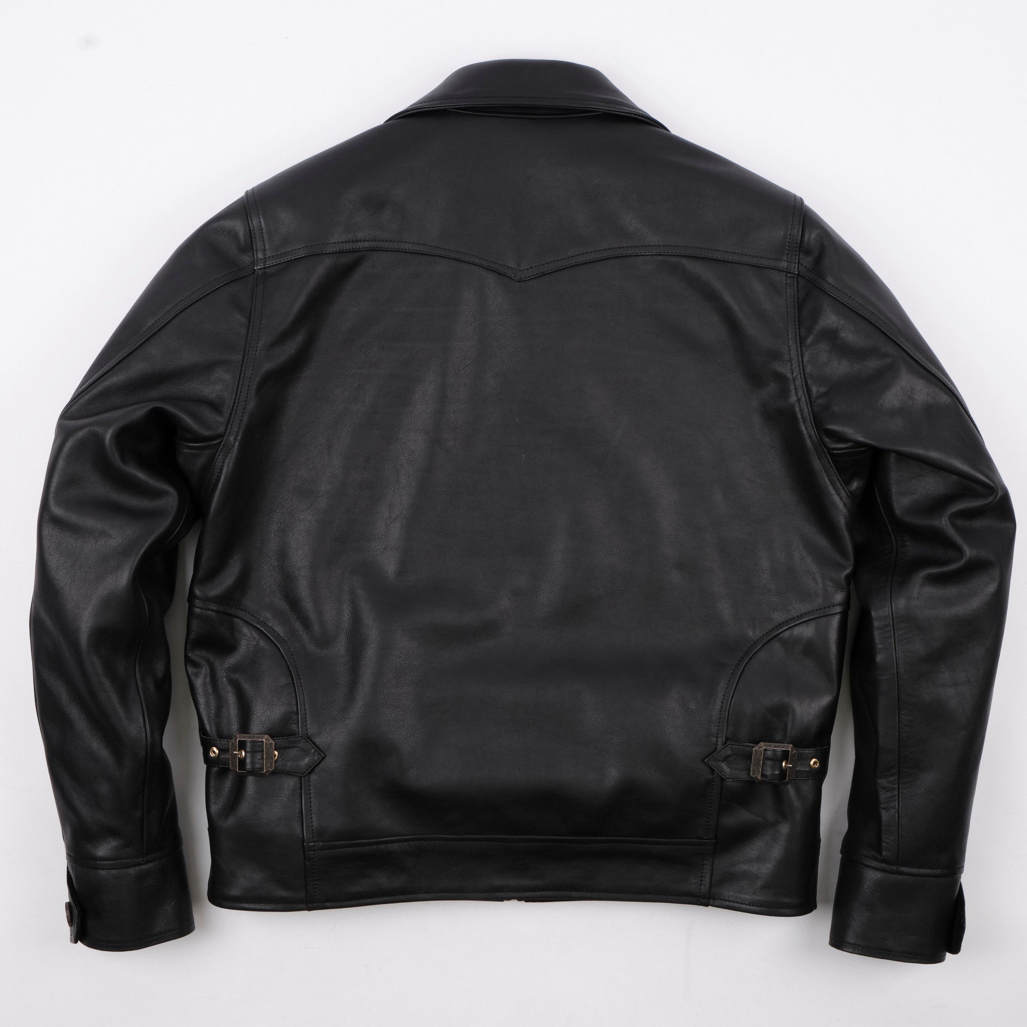 Alcorn Leather Black Cowhide