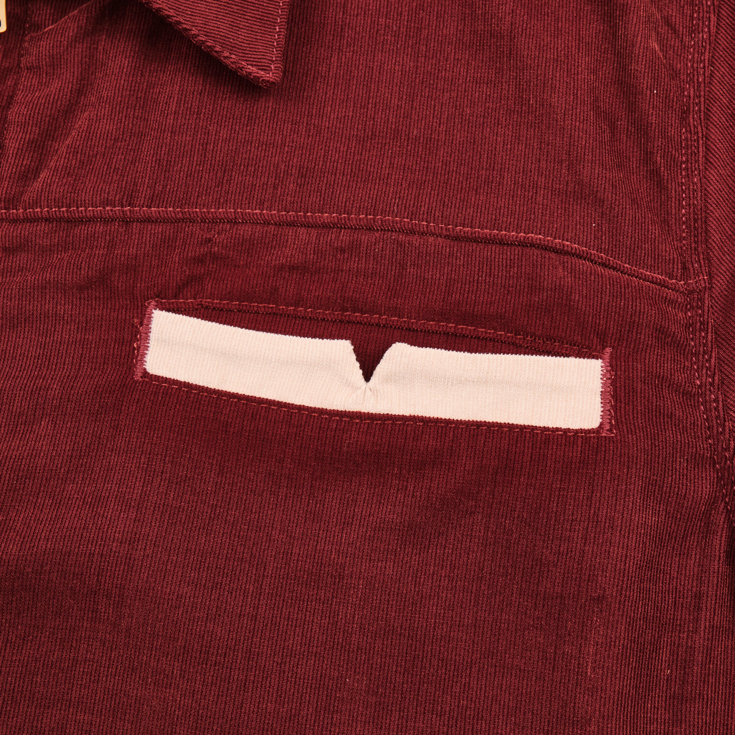 Yorba Maroon Corduroy