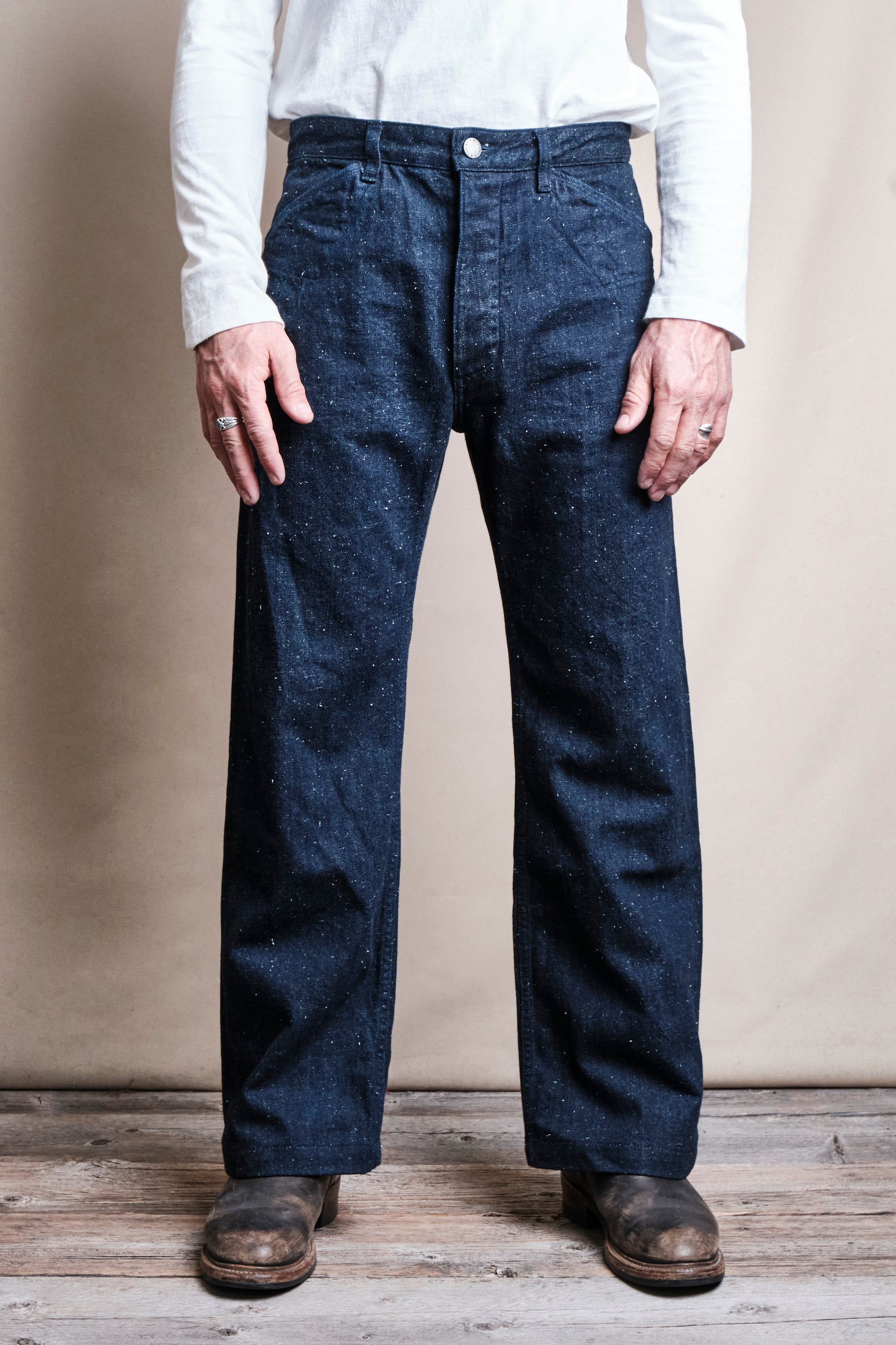 Benton Pant 11 Ounce Fleck Denim