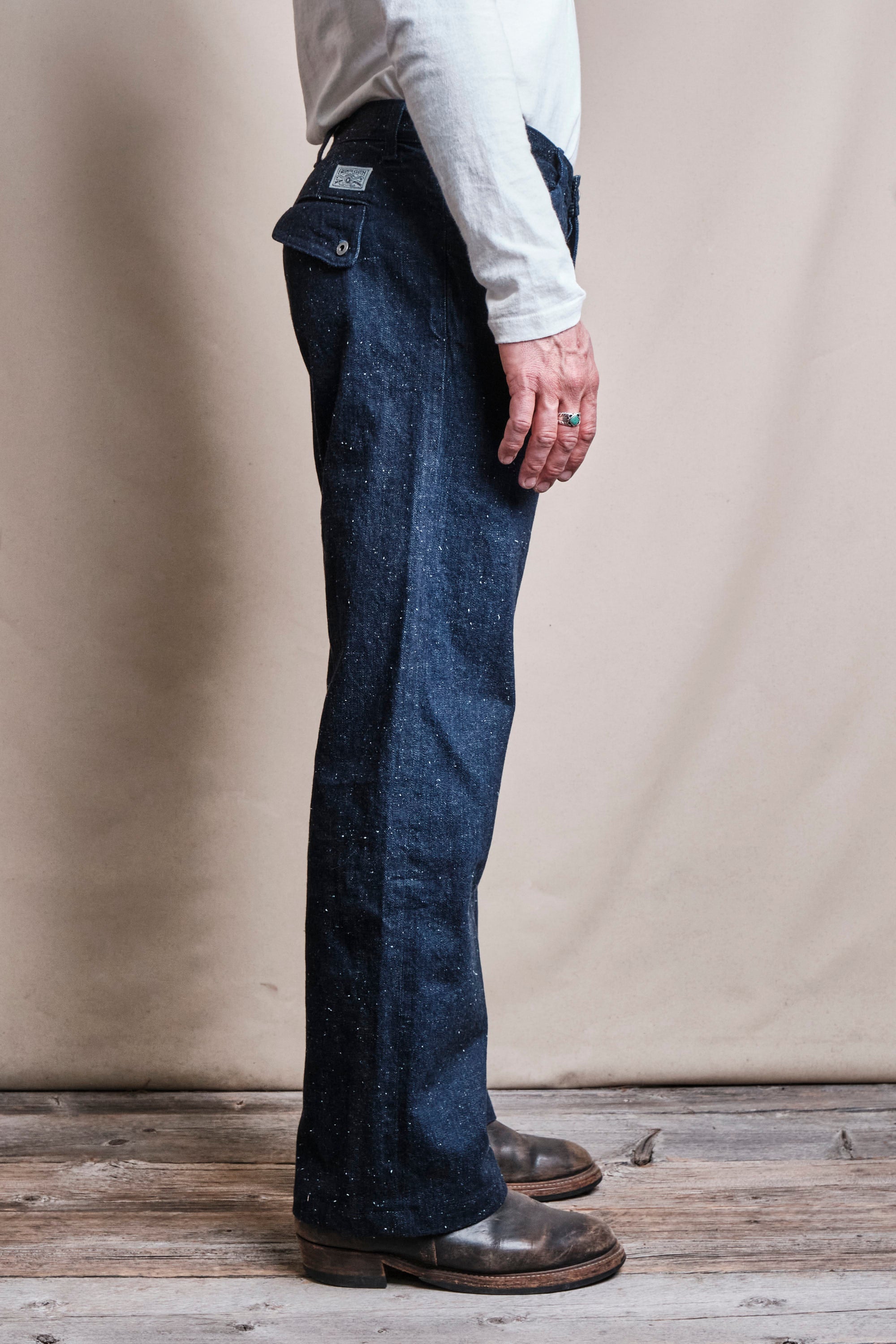 Benton Pant 11 Ounce Fleck Denim
