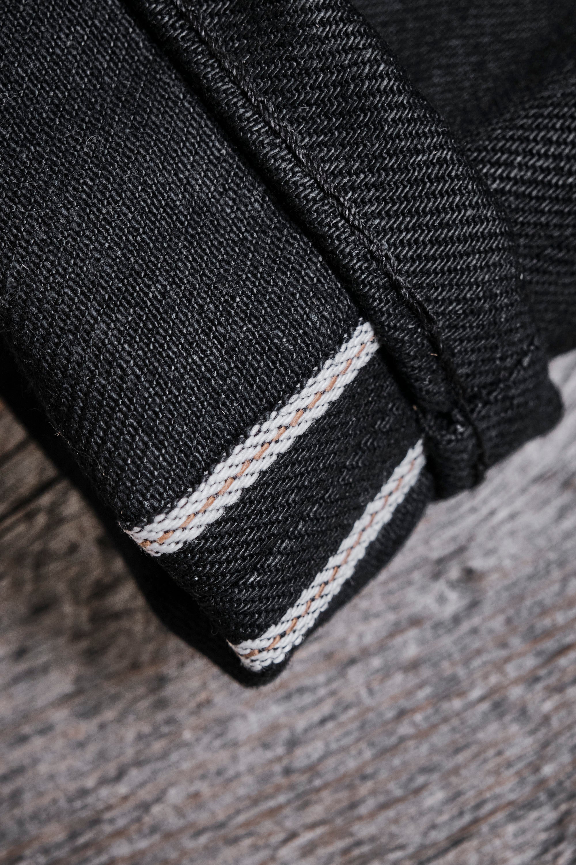 Portola Classic Taper 15.75 Ounce Black Denim