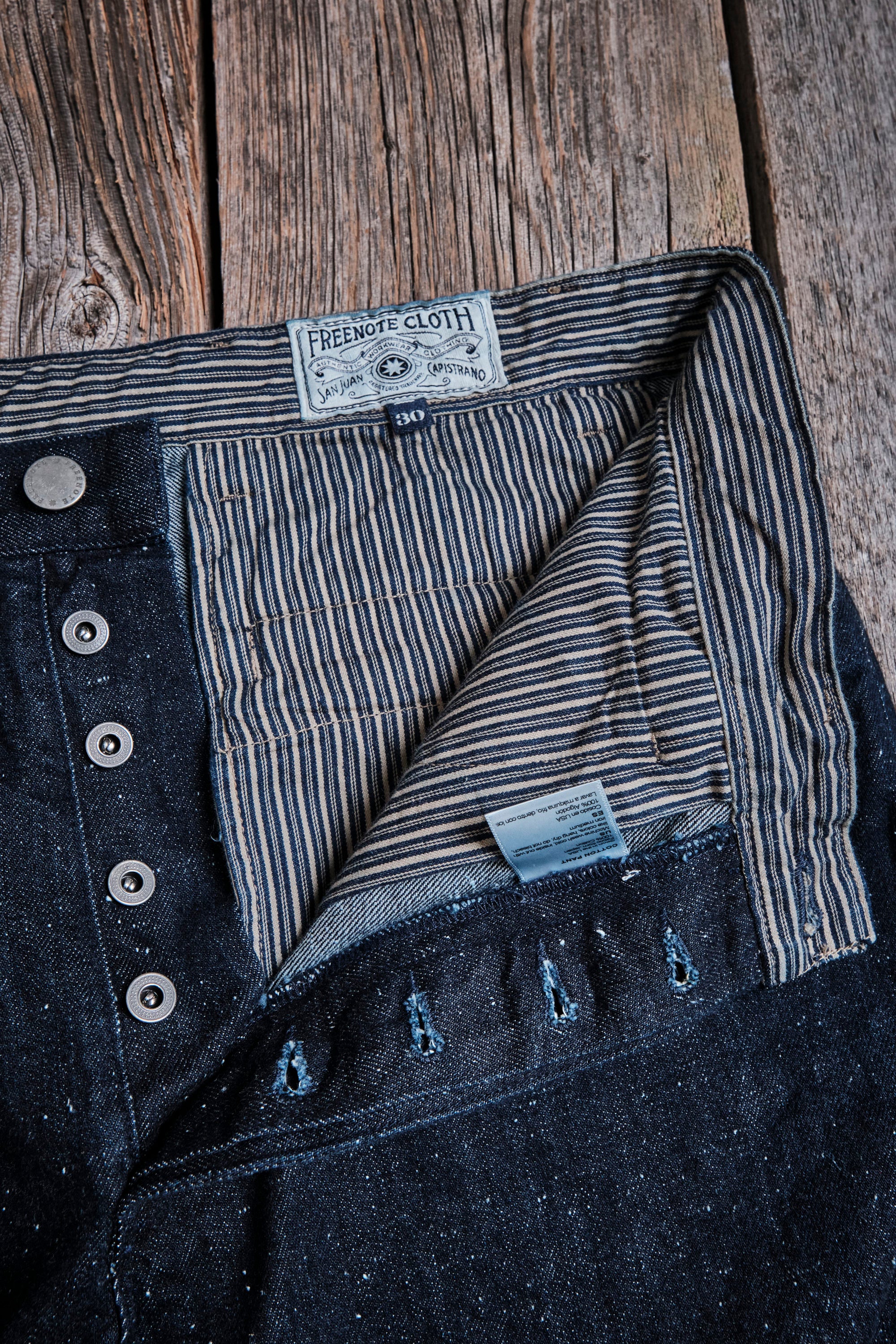 Benton Pant 11 Ounce Fleck Denim