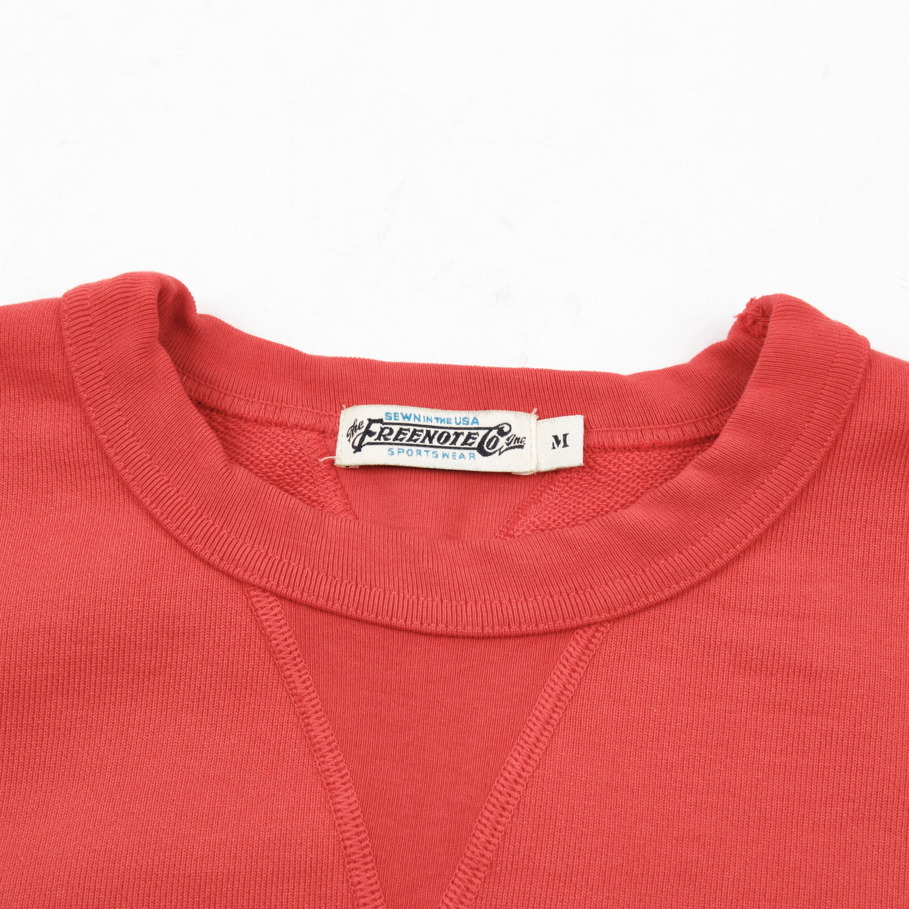 DECK SWEATSHIRT VINTAGE RED