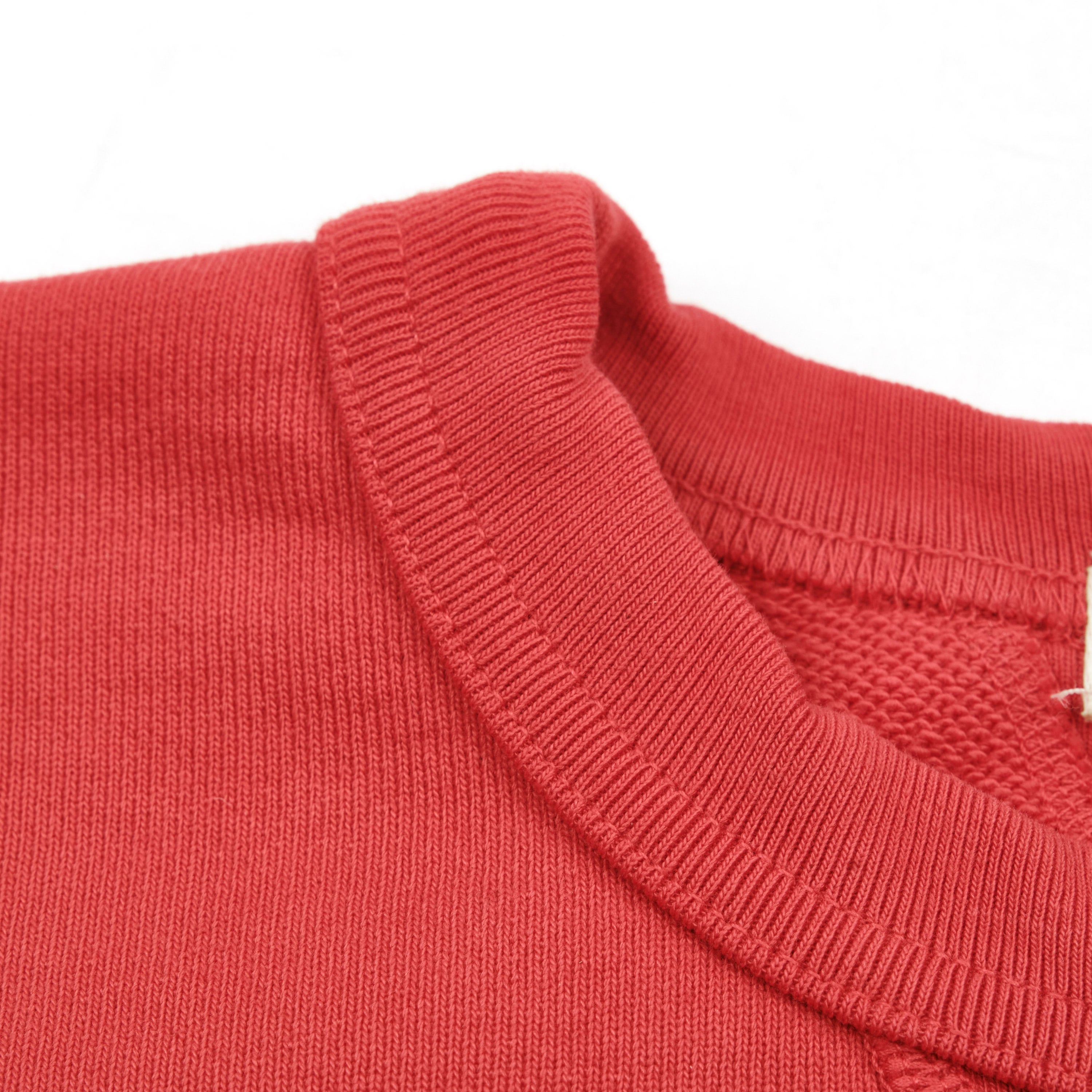 DECK SWEATSHIRT VINTAGE RED