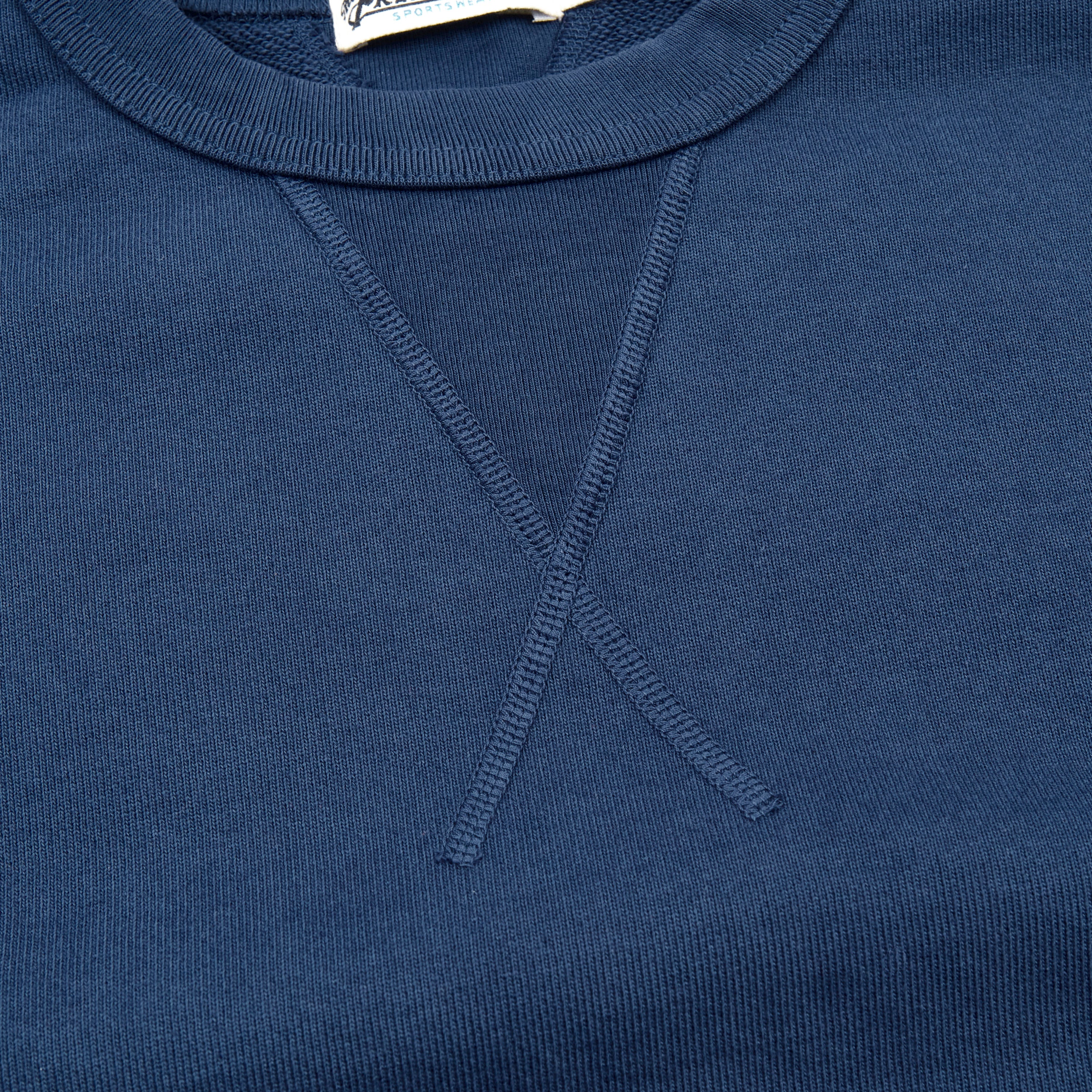 DECK SWEATSHIRT FADED BLUE