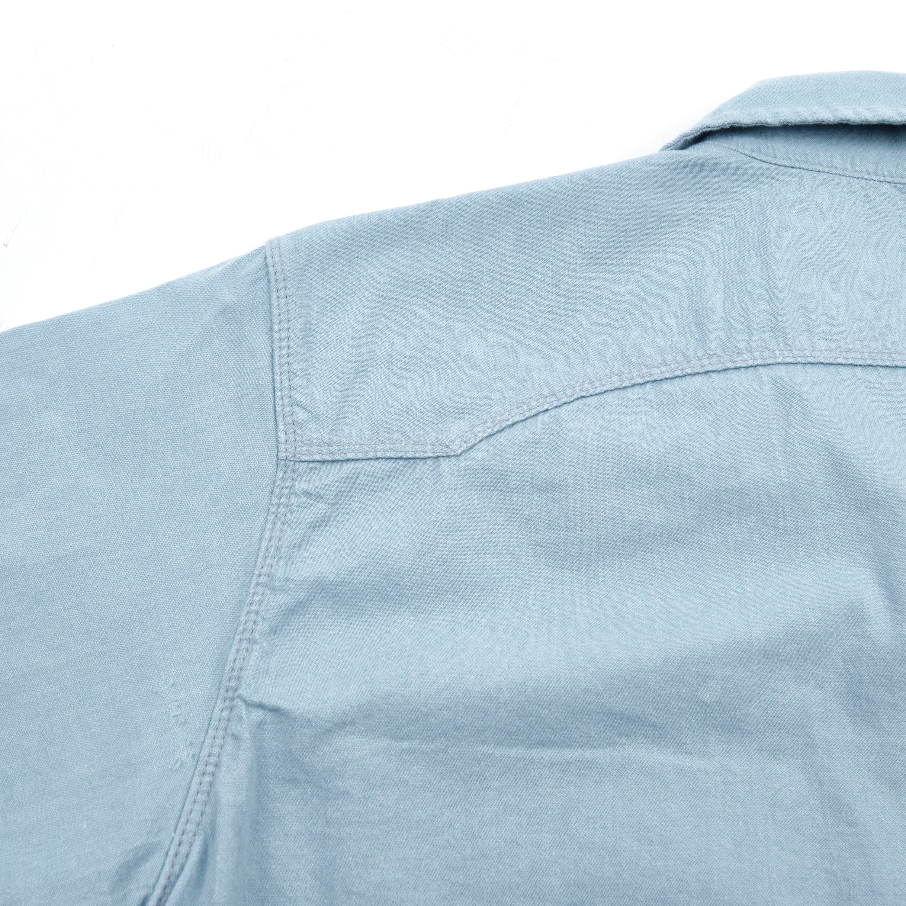 Modern Western S/S Clear Blue Chambray