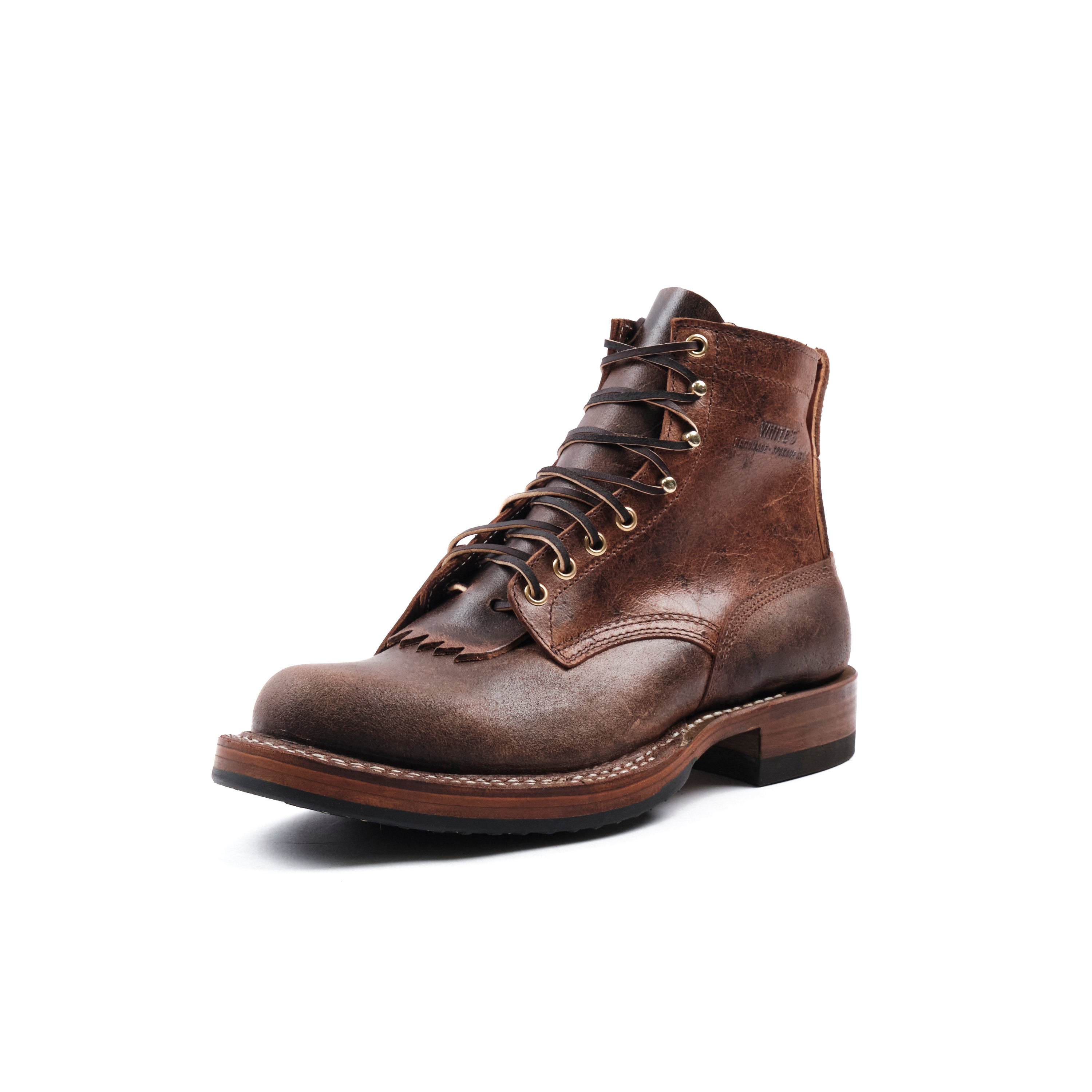 FREENOTE CLOTH X WHITE'S BOOTS - 55 LAST CRUISER BOOT - C.F. STEAD CRAZY COW