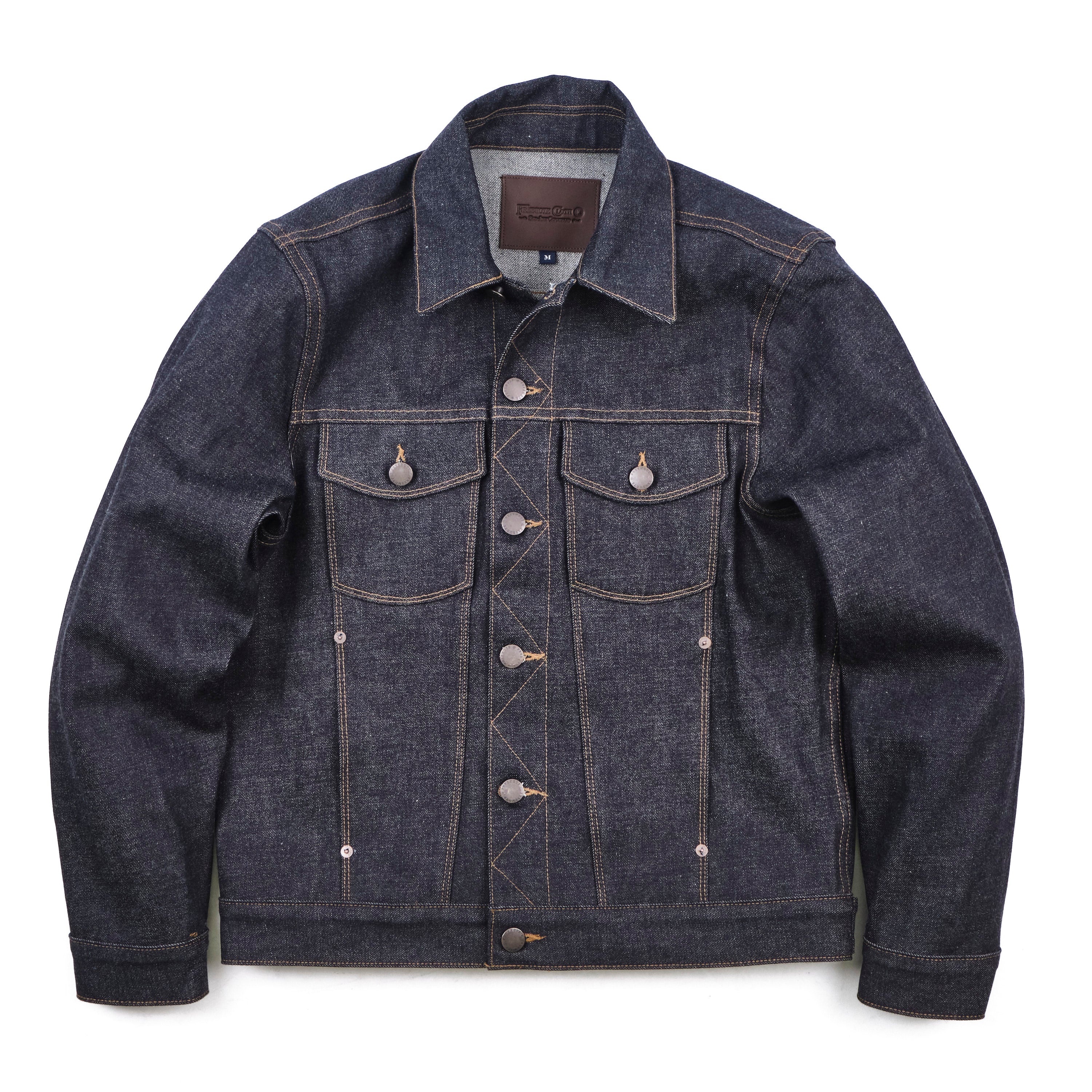Classic Denim Jacket 15 Ounce Unsinged Denim