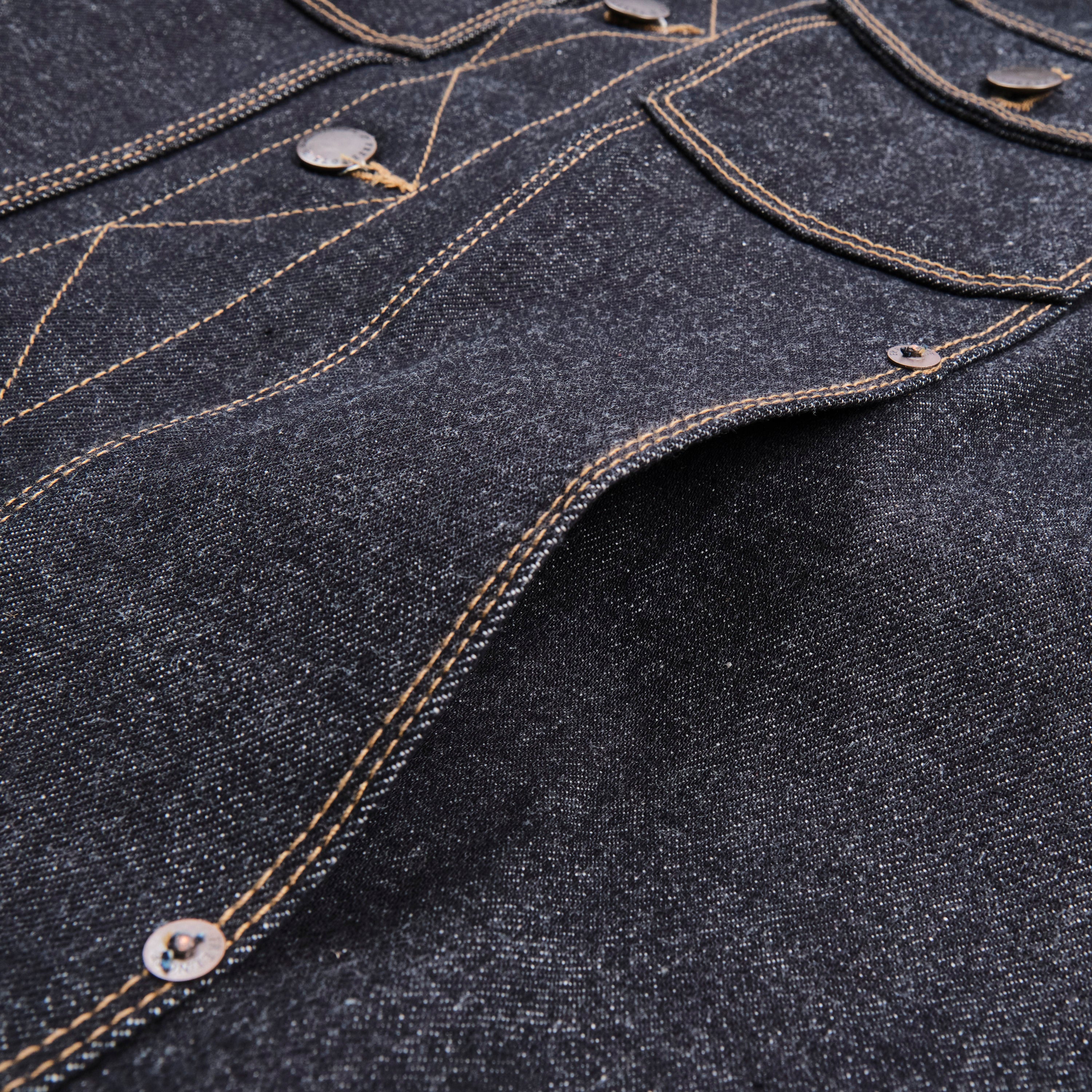 Classic Denim Jacket 15 Ounce Unsinged Denim