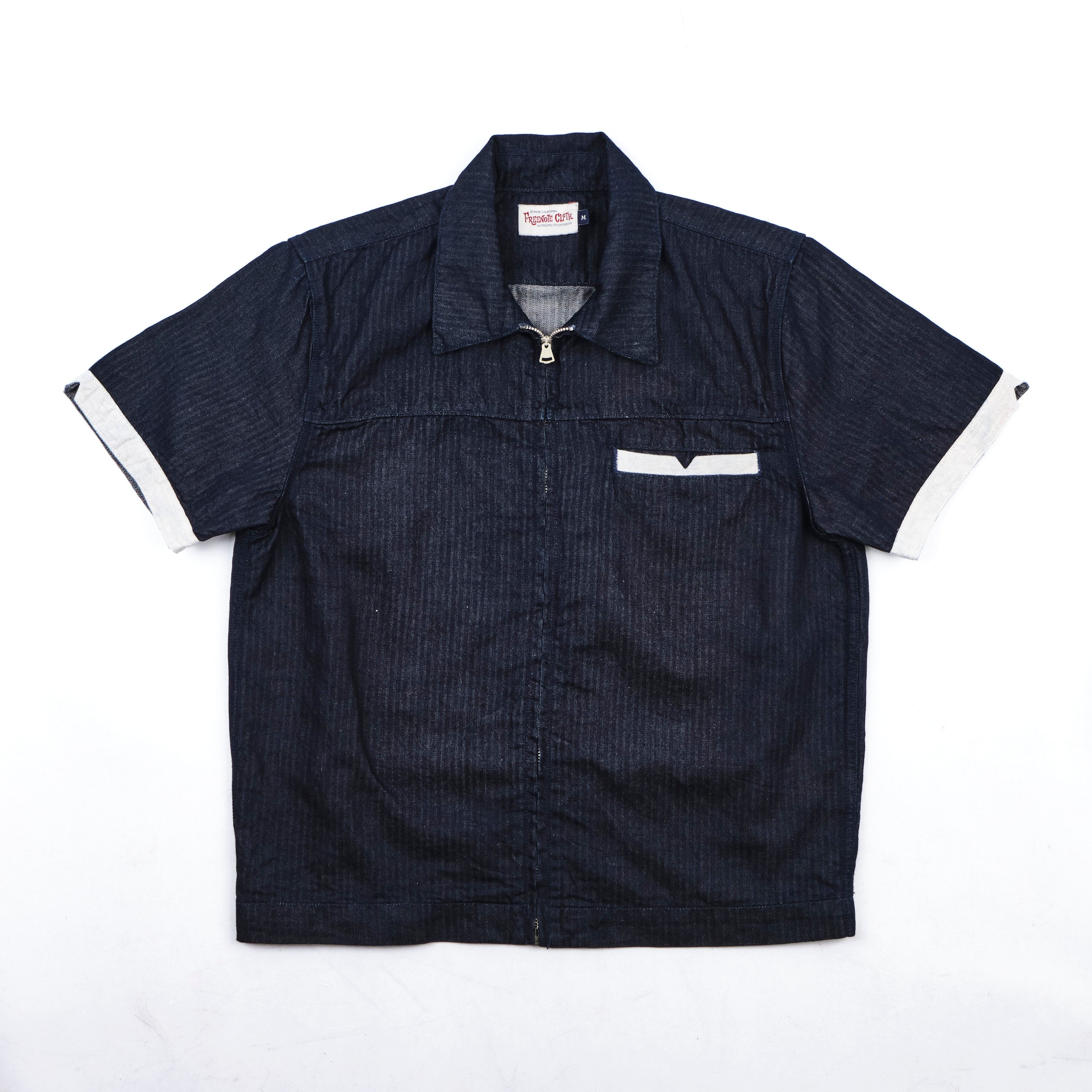 Yorba Navy Herringbone