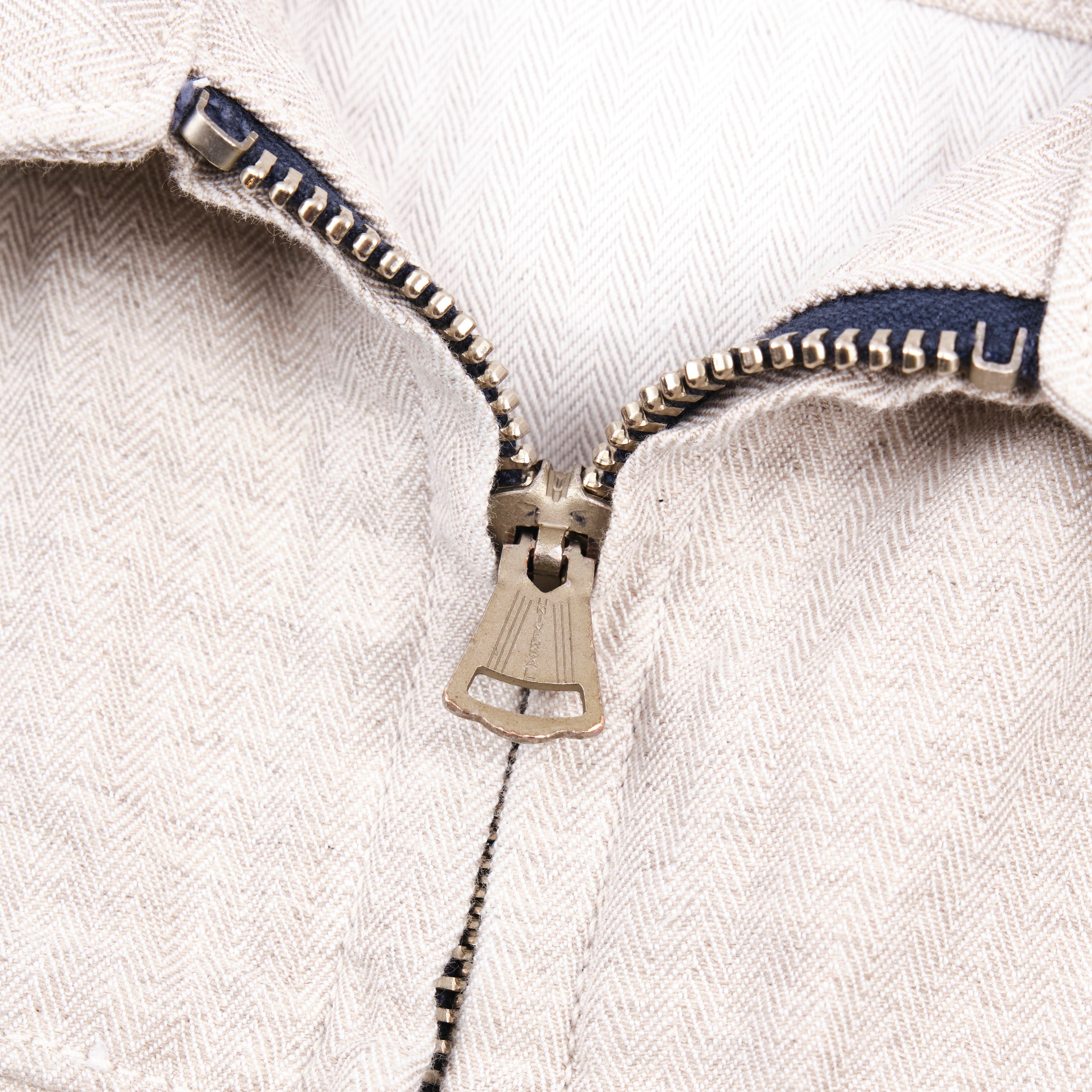 Yorba White Herringbone