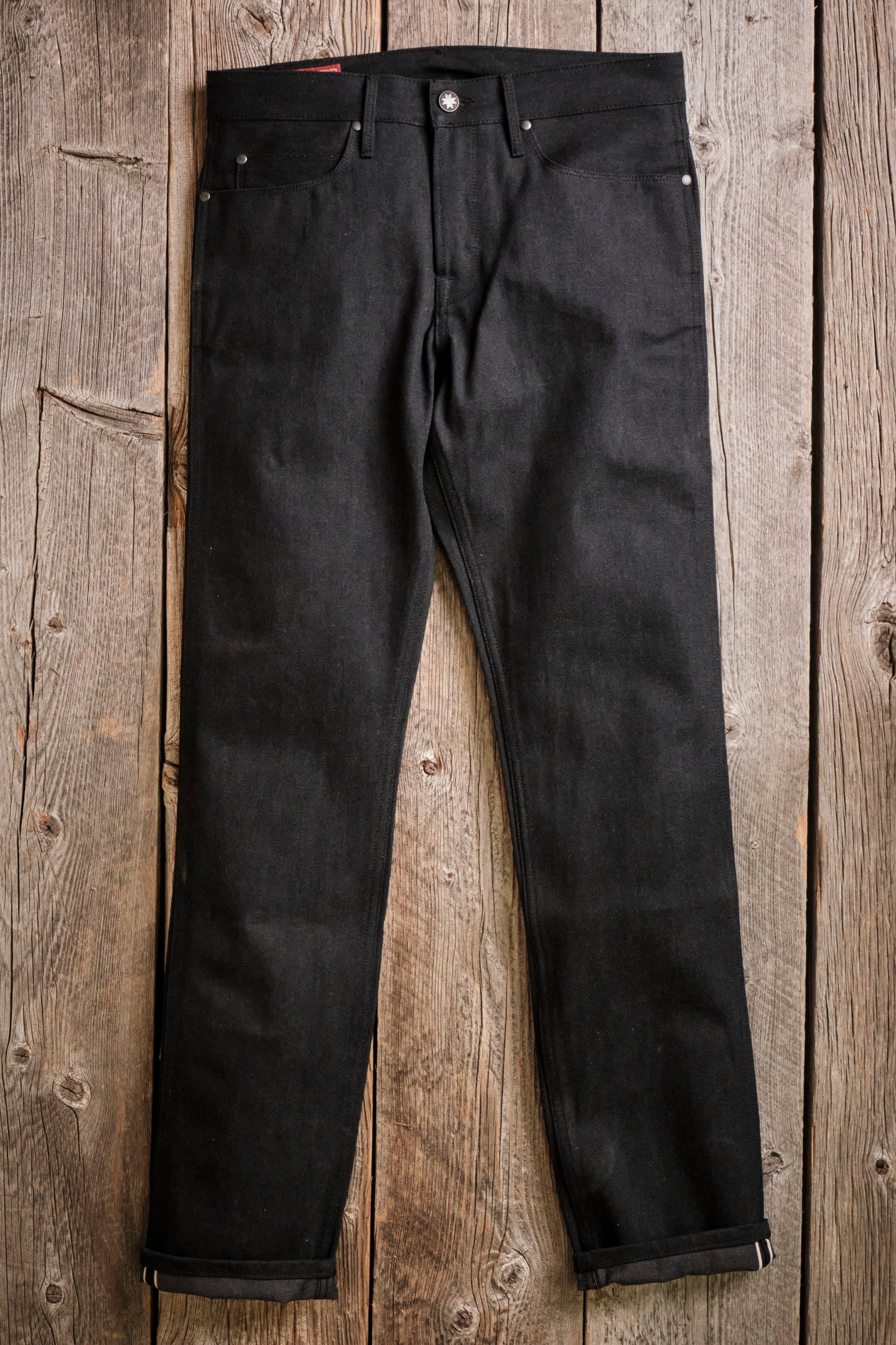 Rios <span>Raw 14.25 oz Black Grey Japanese Denim</span>