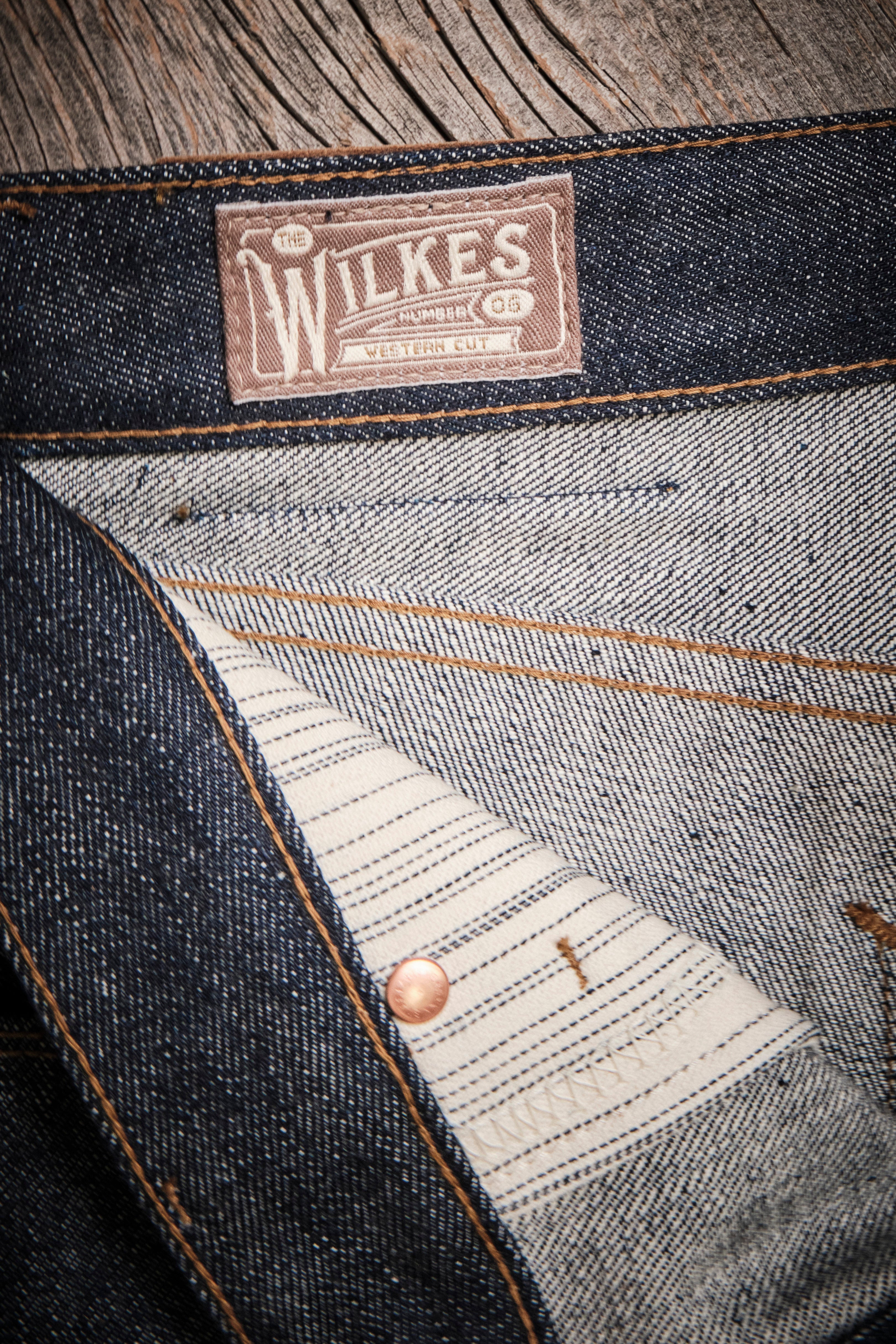 Wilkes Western 13 Ounce Indigo Denim