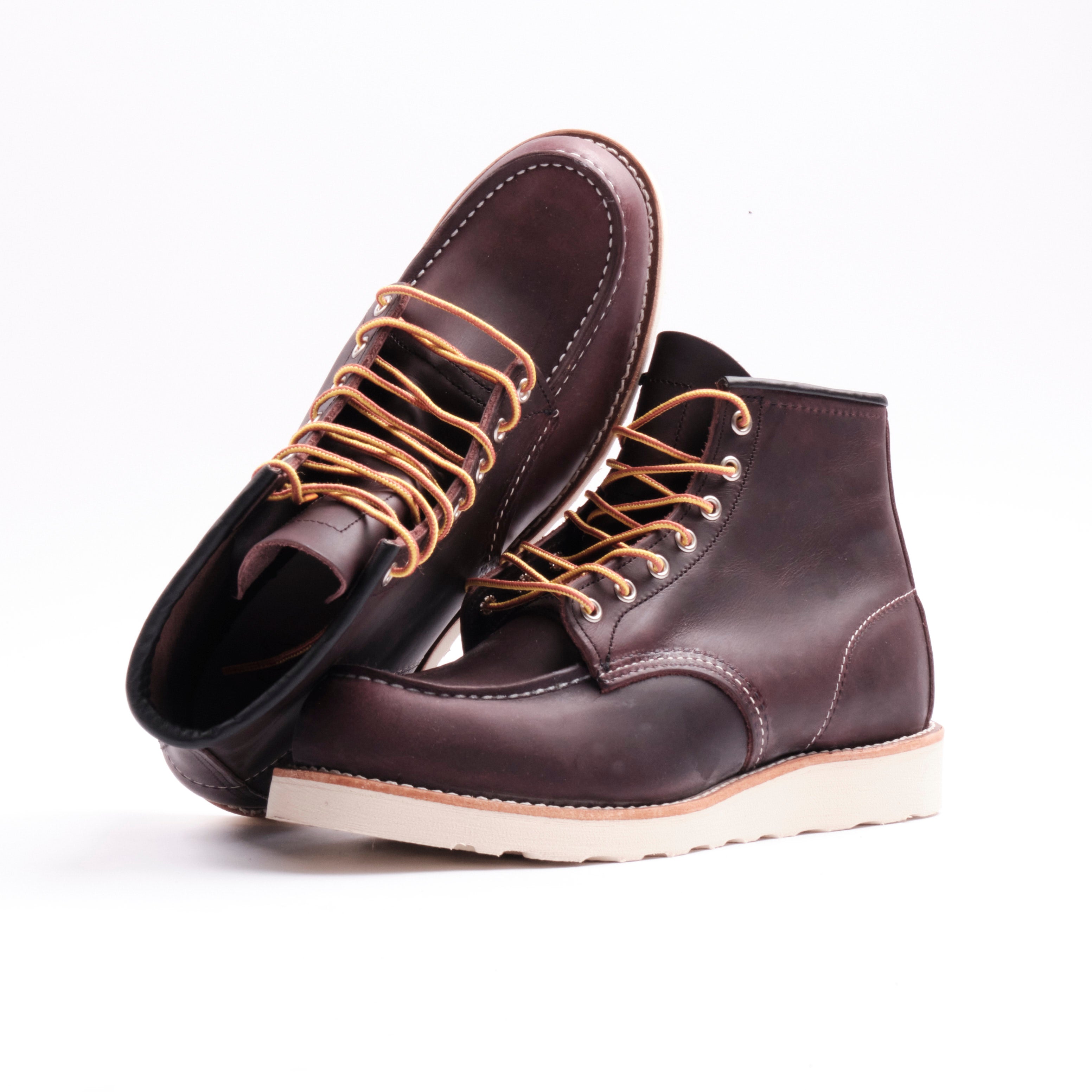 Red Wing Heritage 6" Classic Moc Toe - Black Cherry Excalibur Leather 8847