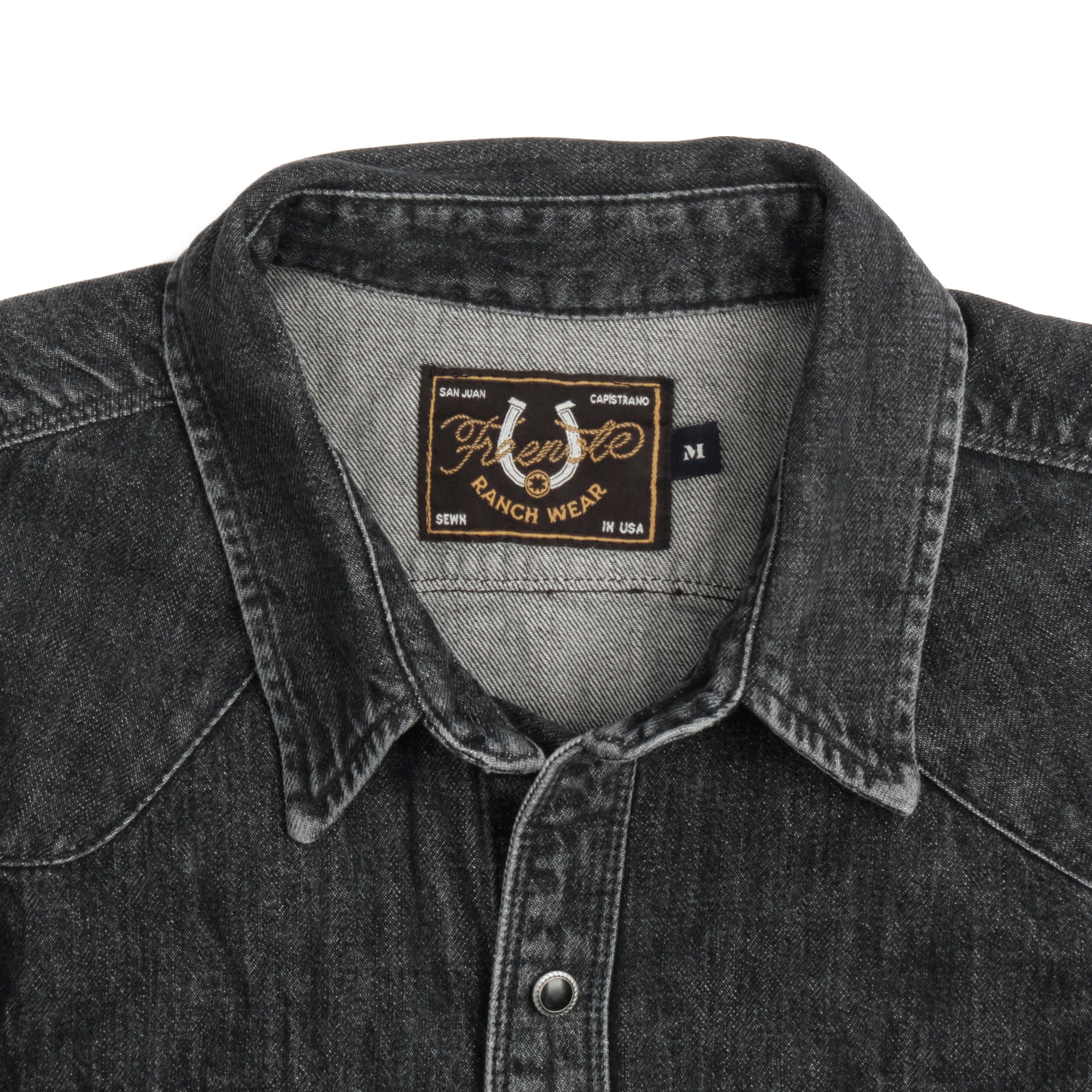 Modern Western 11 Ounce Black Stone Washed Denim
