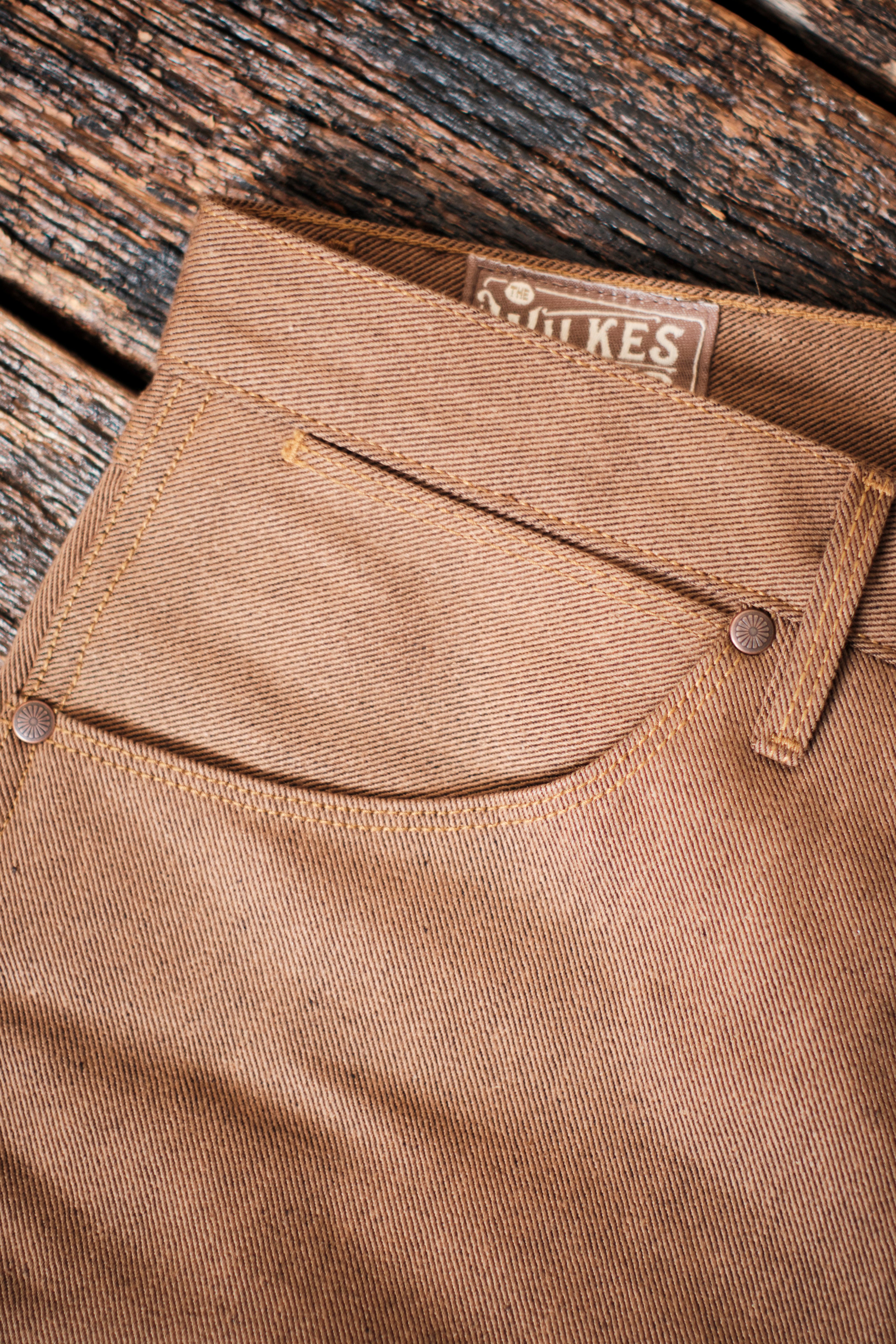 Wilkes Western <span>15 Ounce Brown Denim </span>