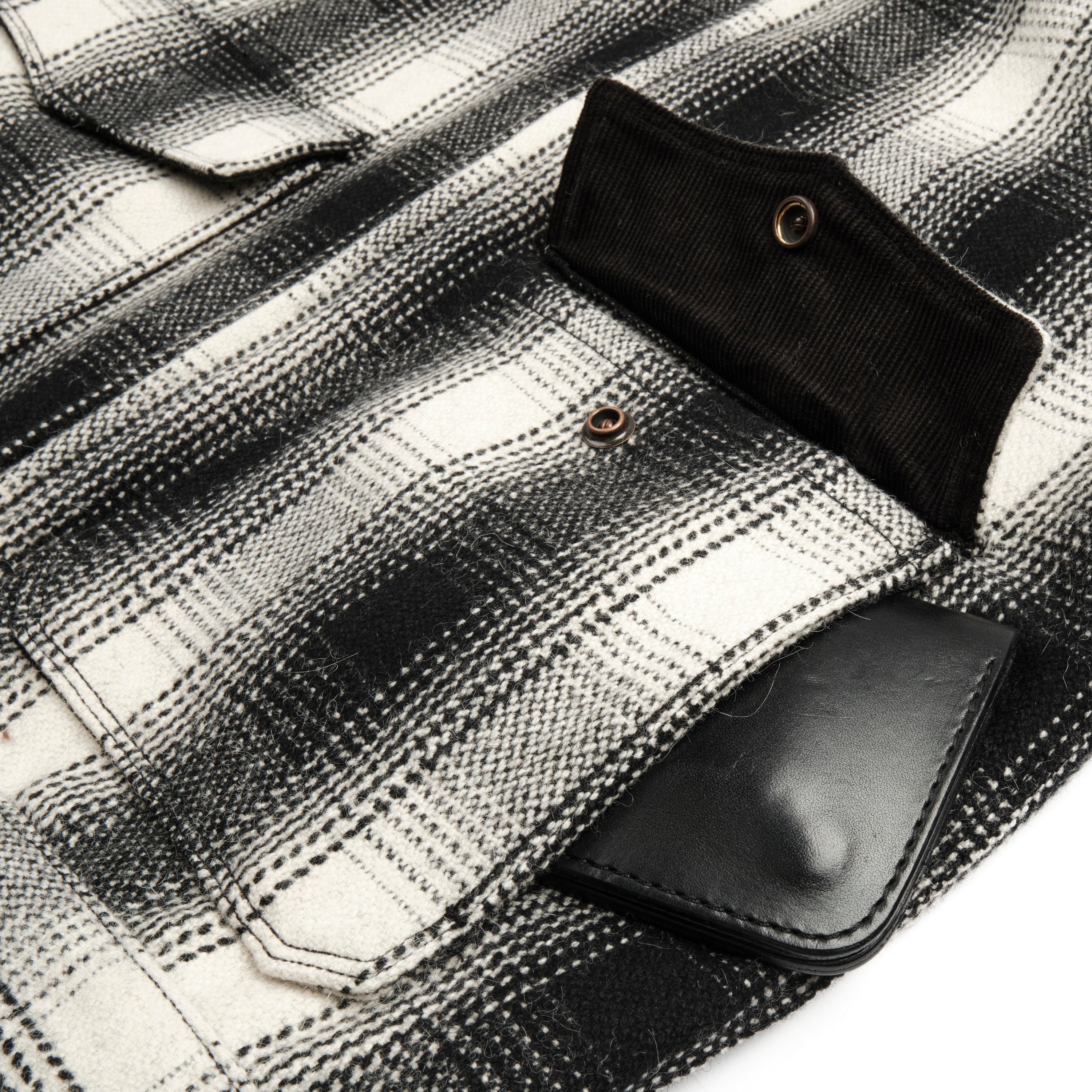 Alcorn Wool White Plaid