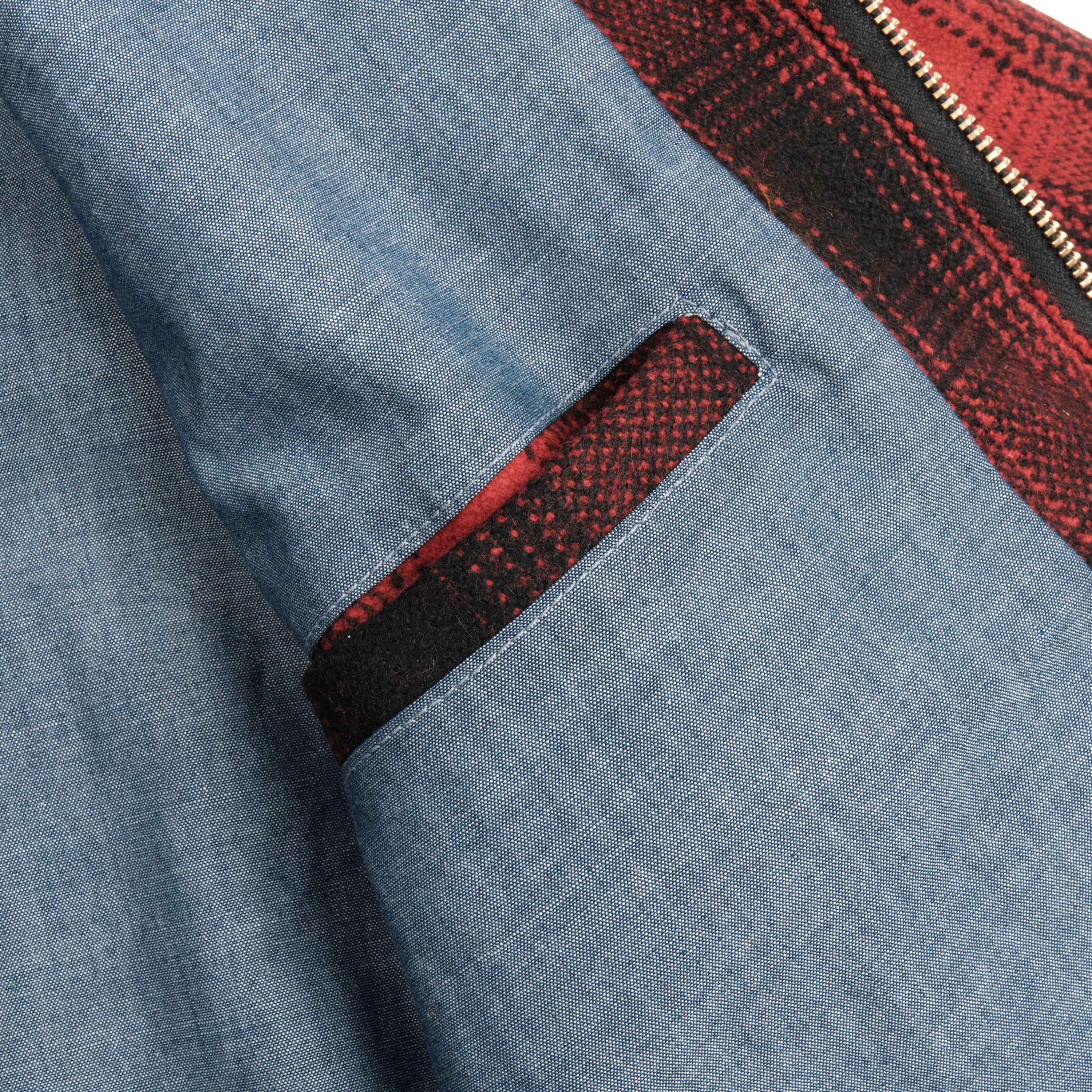 Alcorn Wool Red Plaid