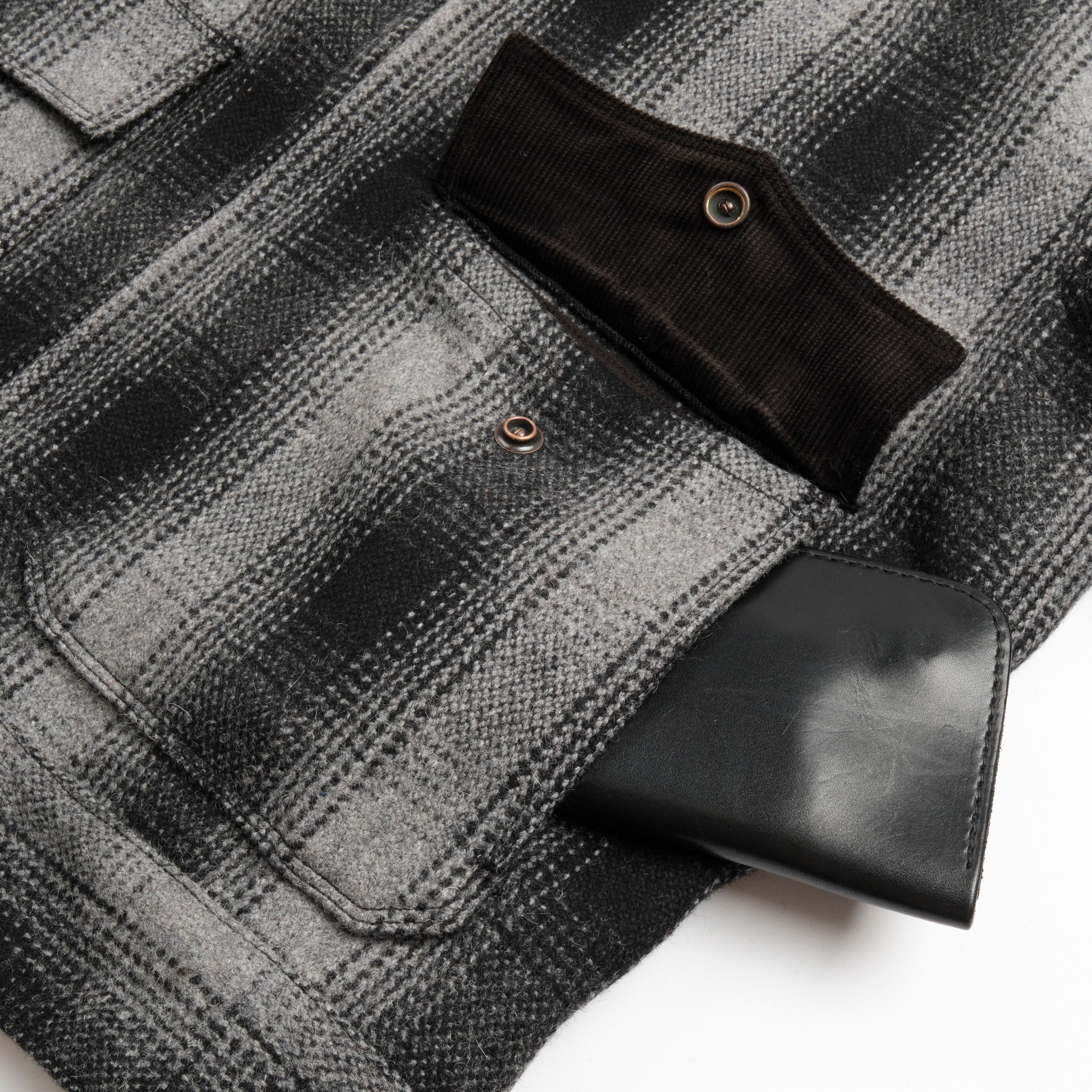 Alcorn Wool Charcoal Plaid