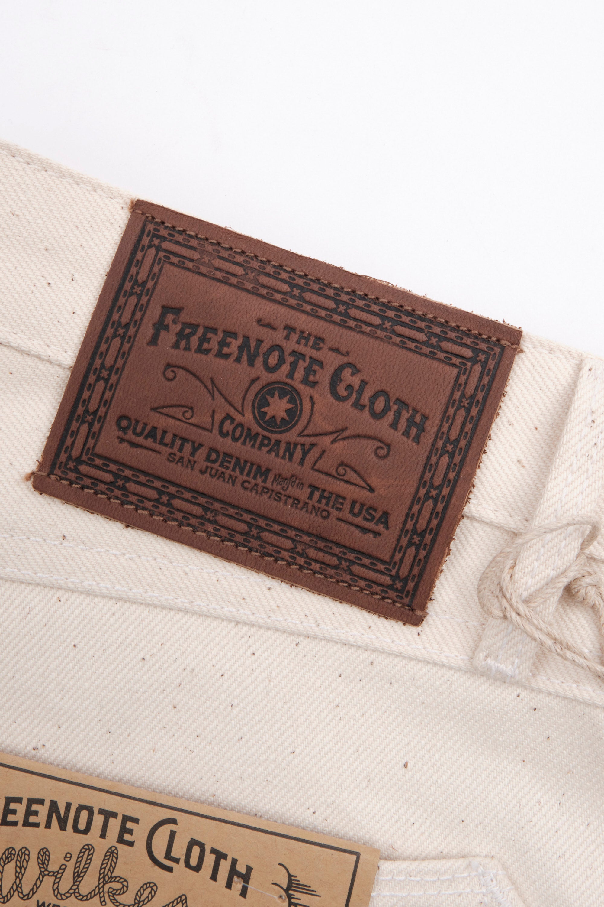 Wilkes Western <span>14 Ounce Ecru Denim </span>