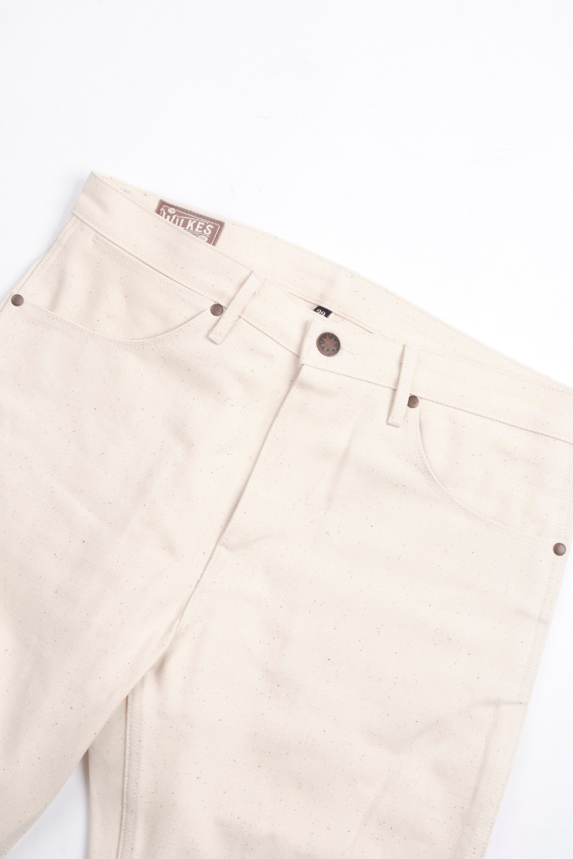 Wilkes Western <span>14 Ounce Ecru Denim </span>