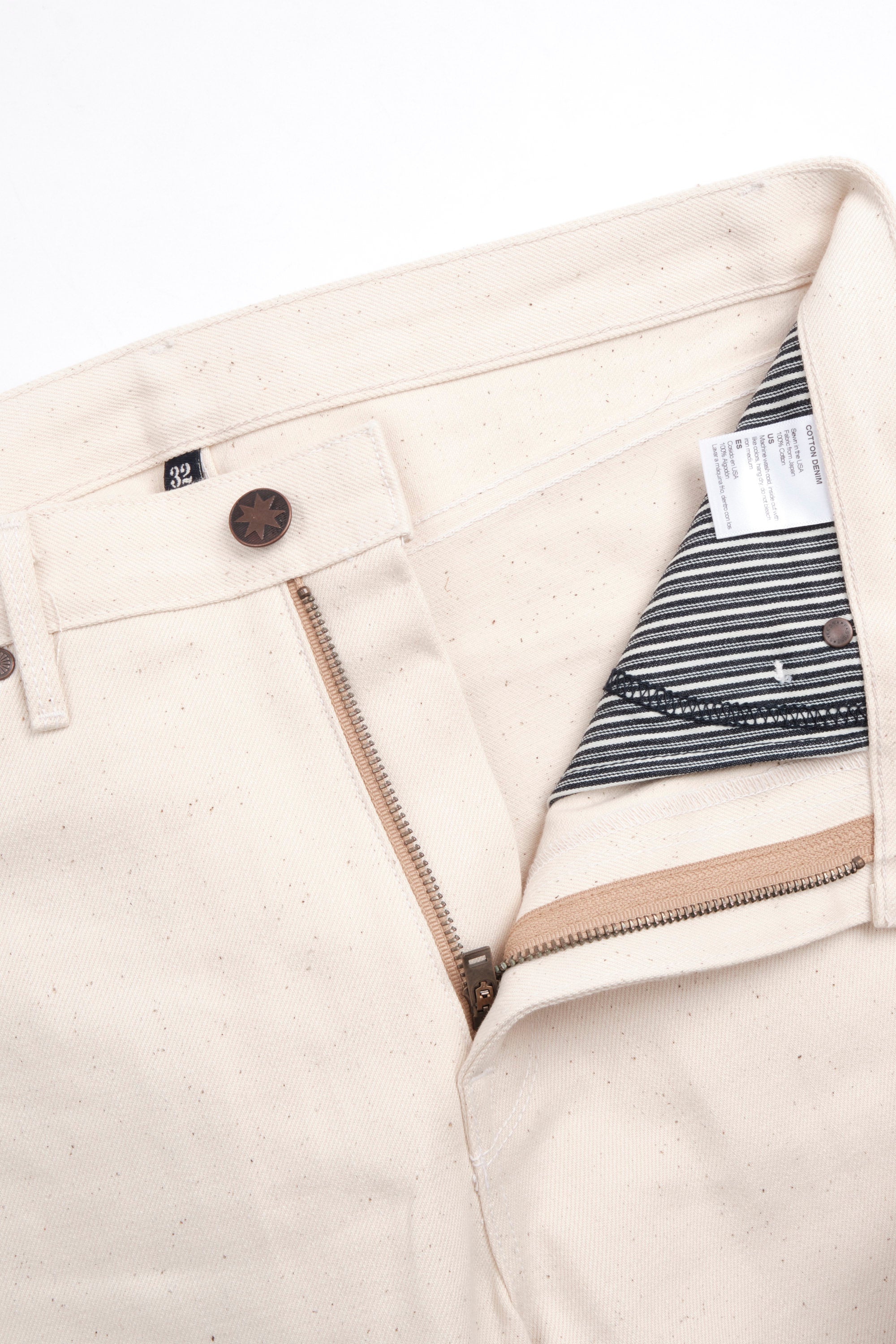 Wilkes Western <span>14 Ounce Ecru Denim </span>