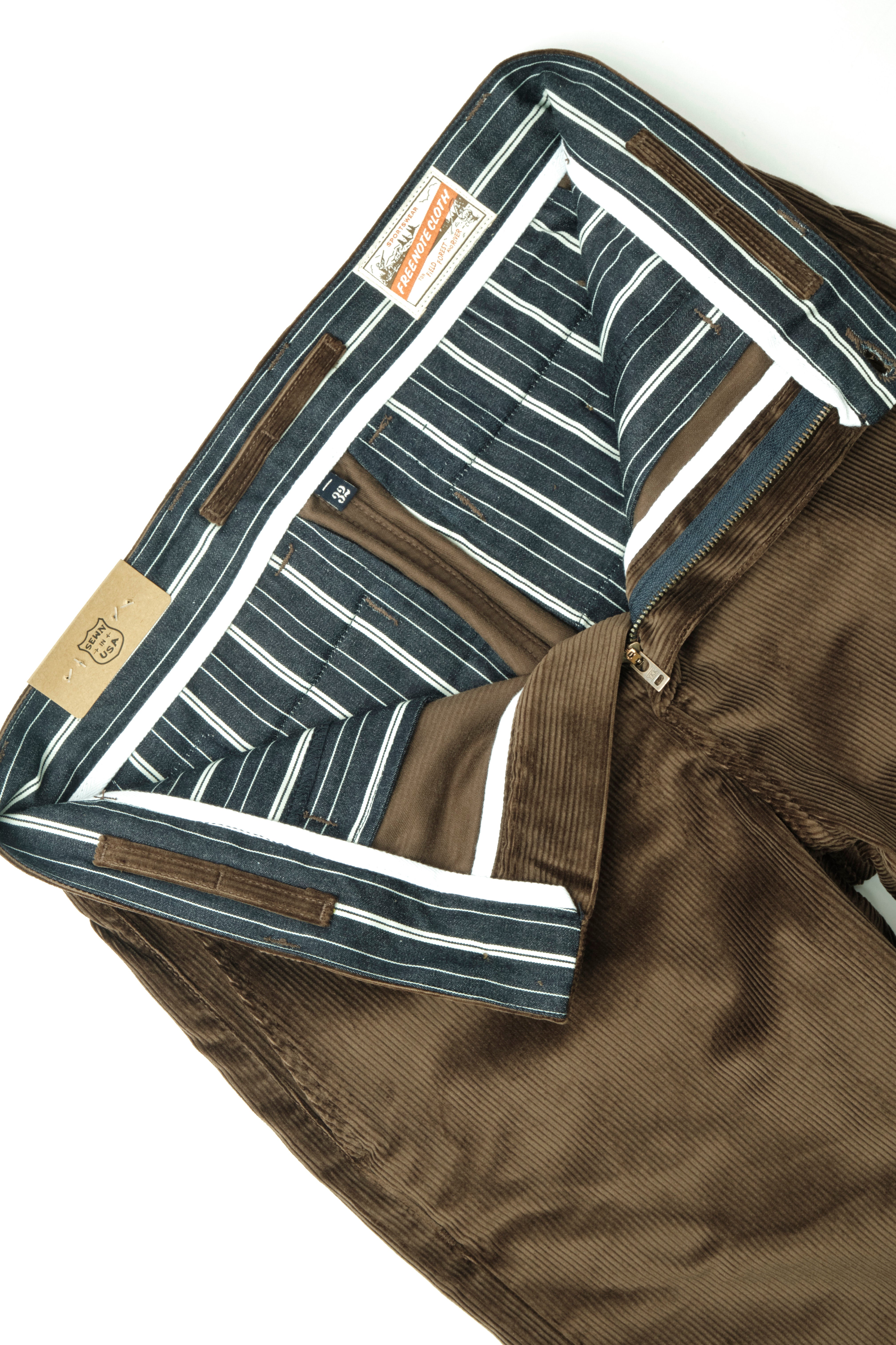 Deck Pant Olive Corduroy