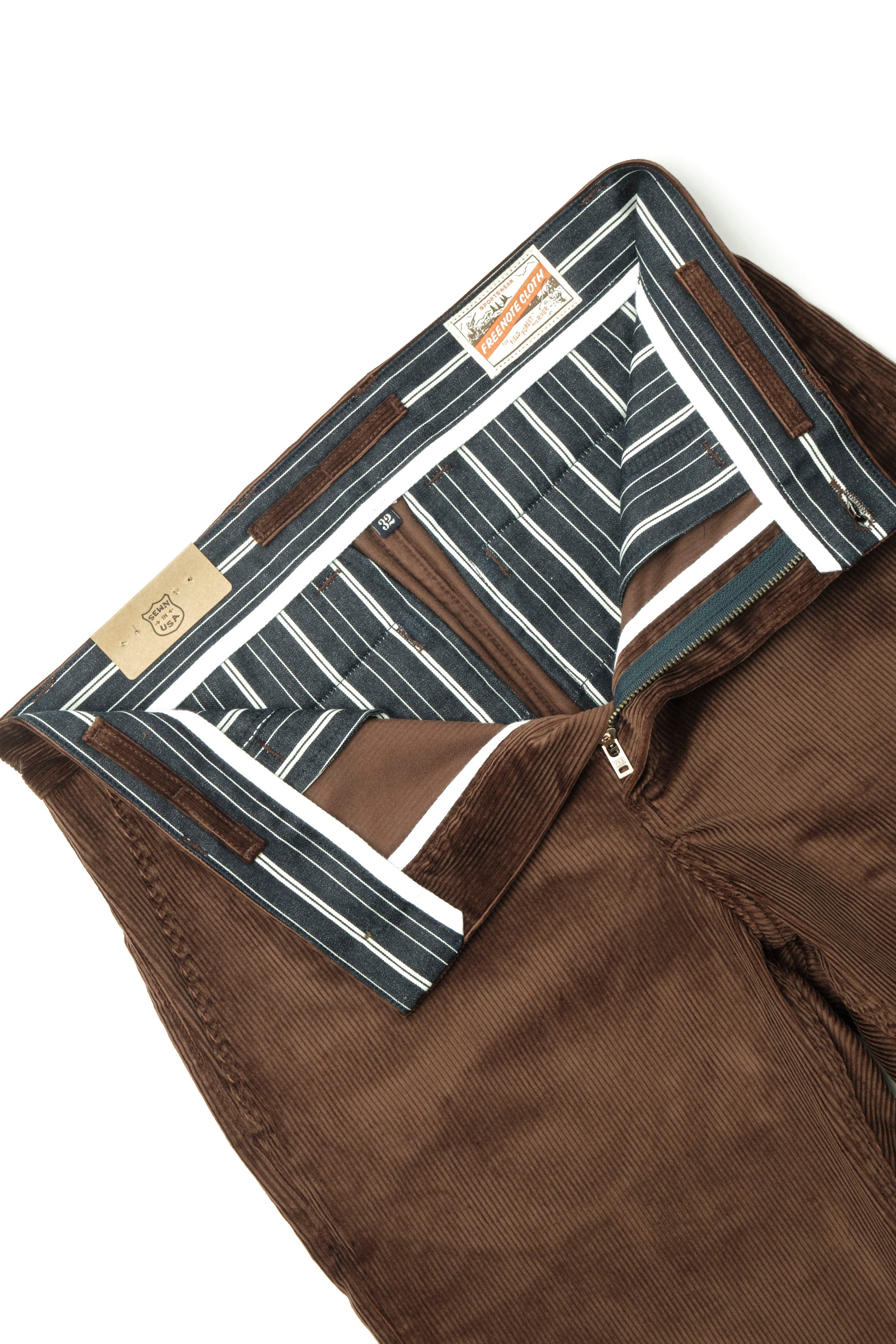 Deck Pant Chocolate Corduroy