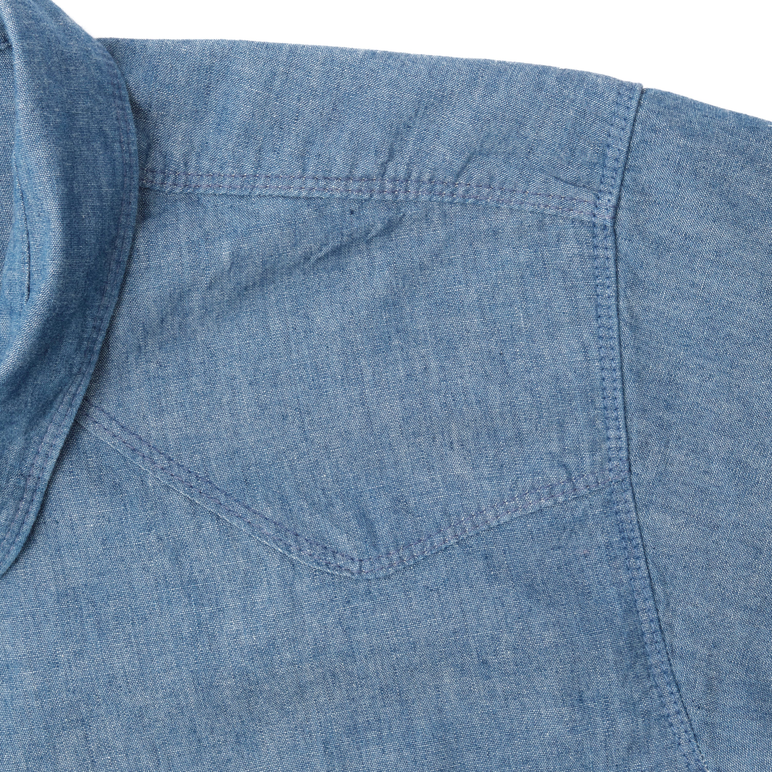 Modern Western S/S Chambray