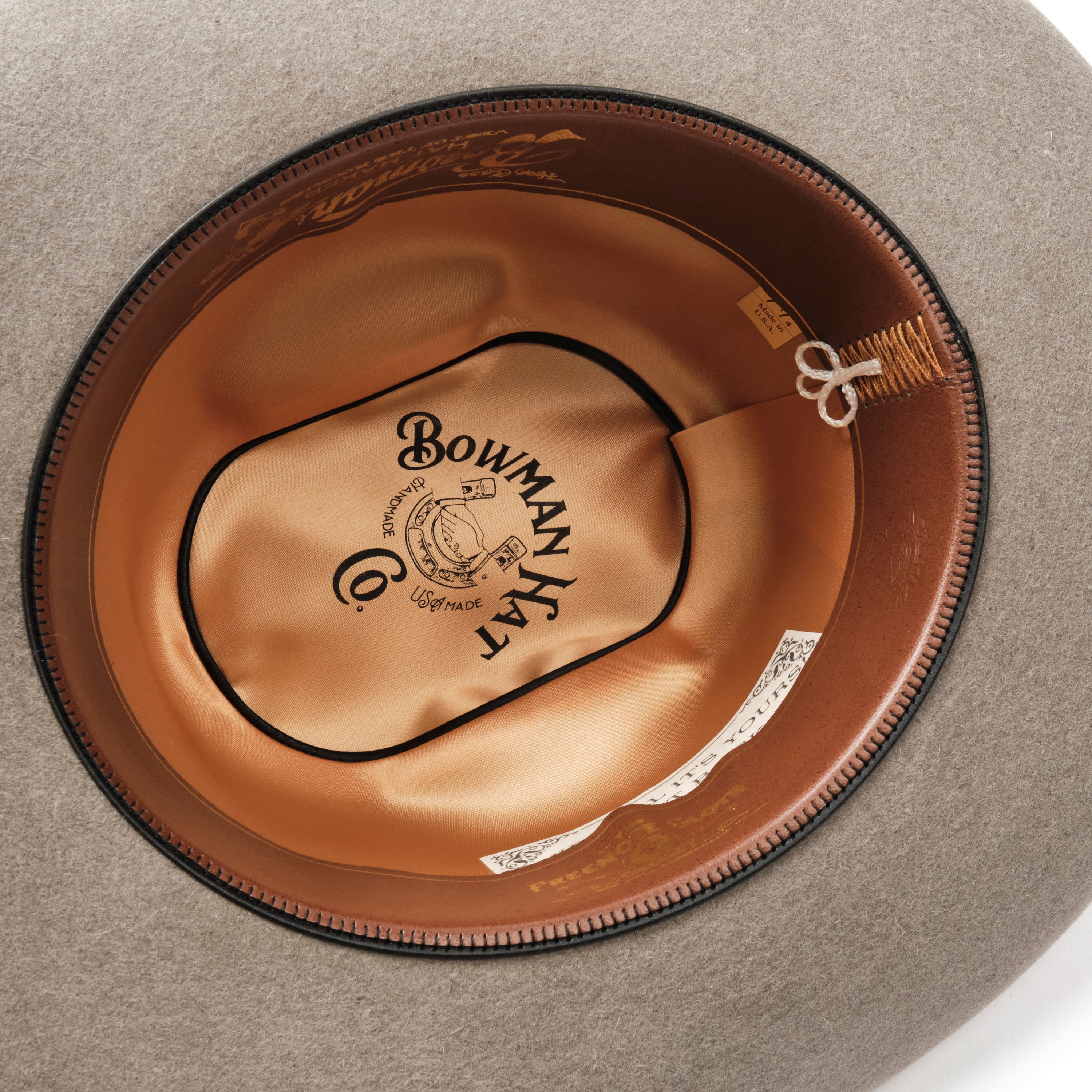 Bowman Hat Co. x Freenote Cloth Town & Country Hat Natural