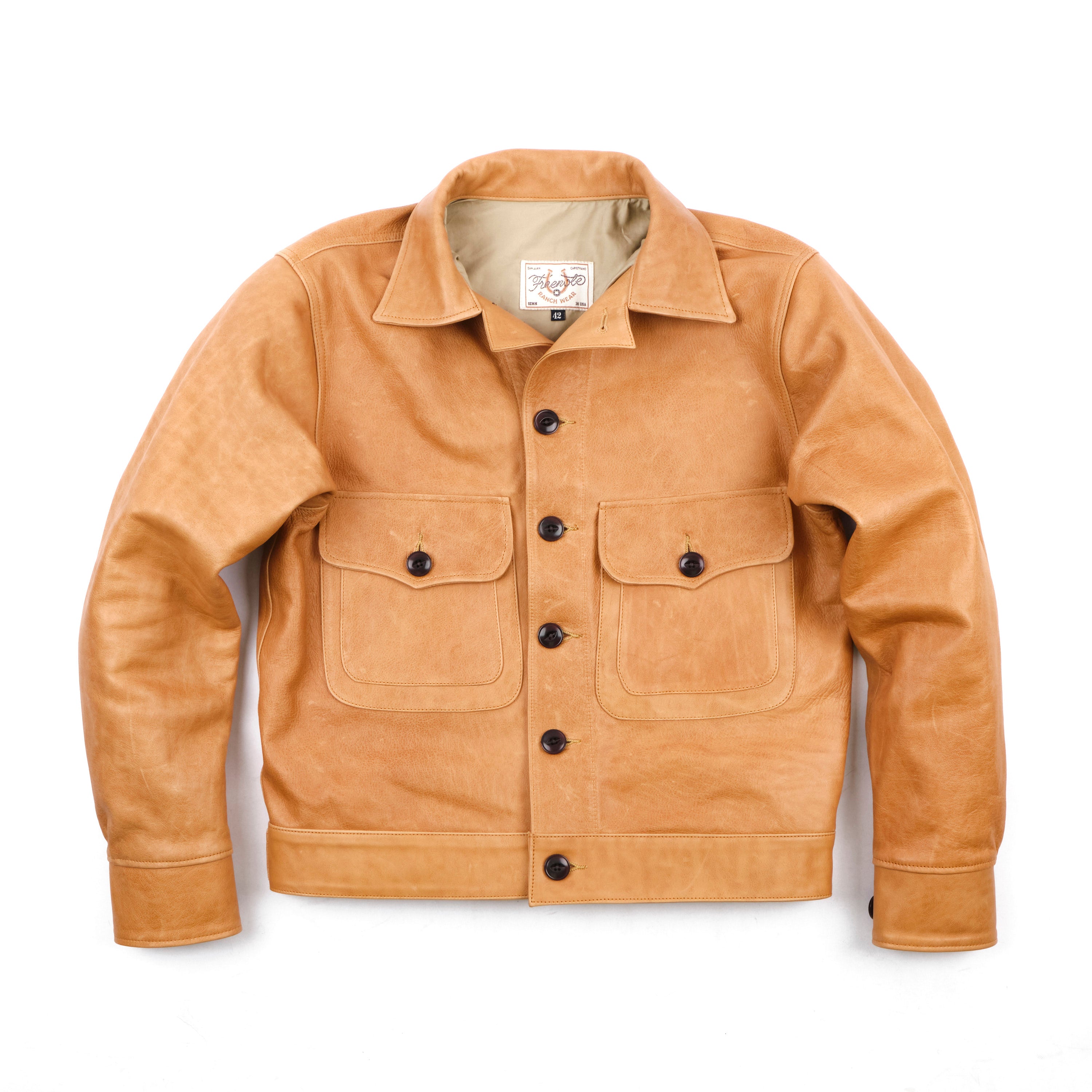 Grafton Jacket Tan Horsehide