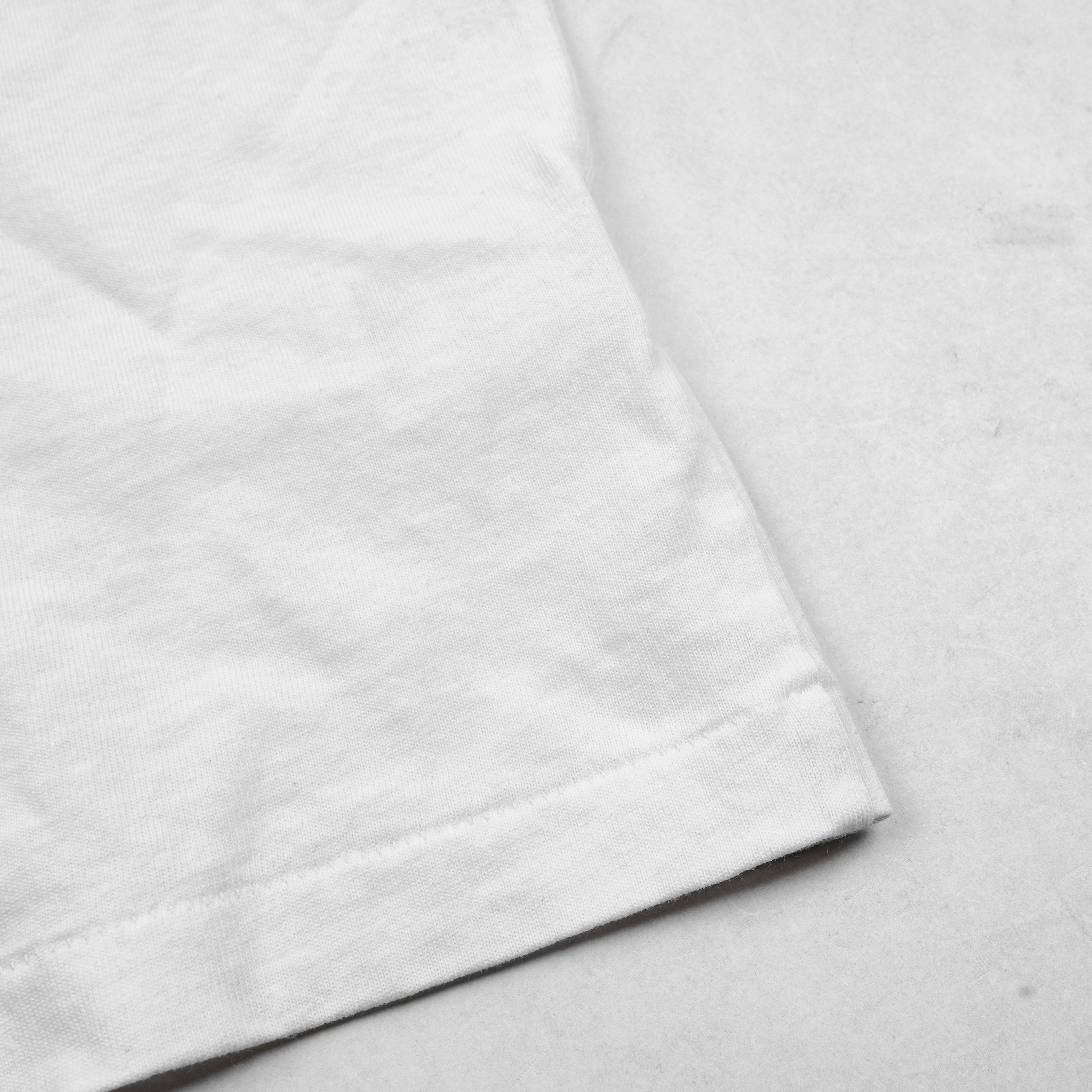 9 Ounce Pocketless T-Shirt White