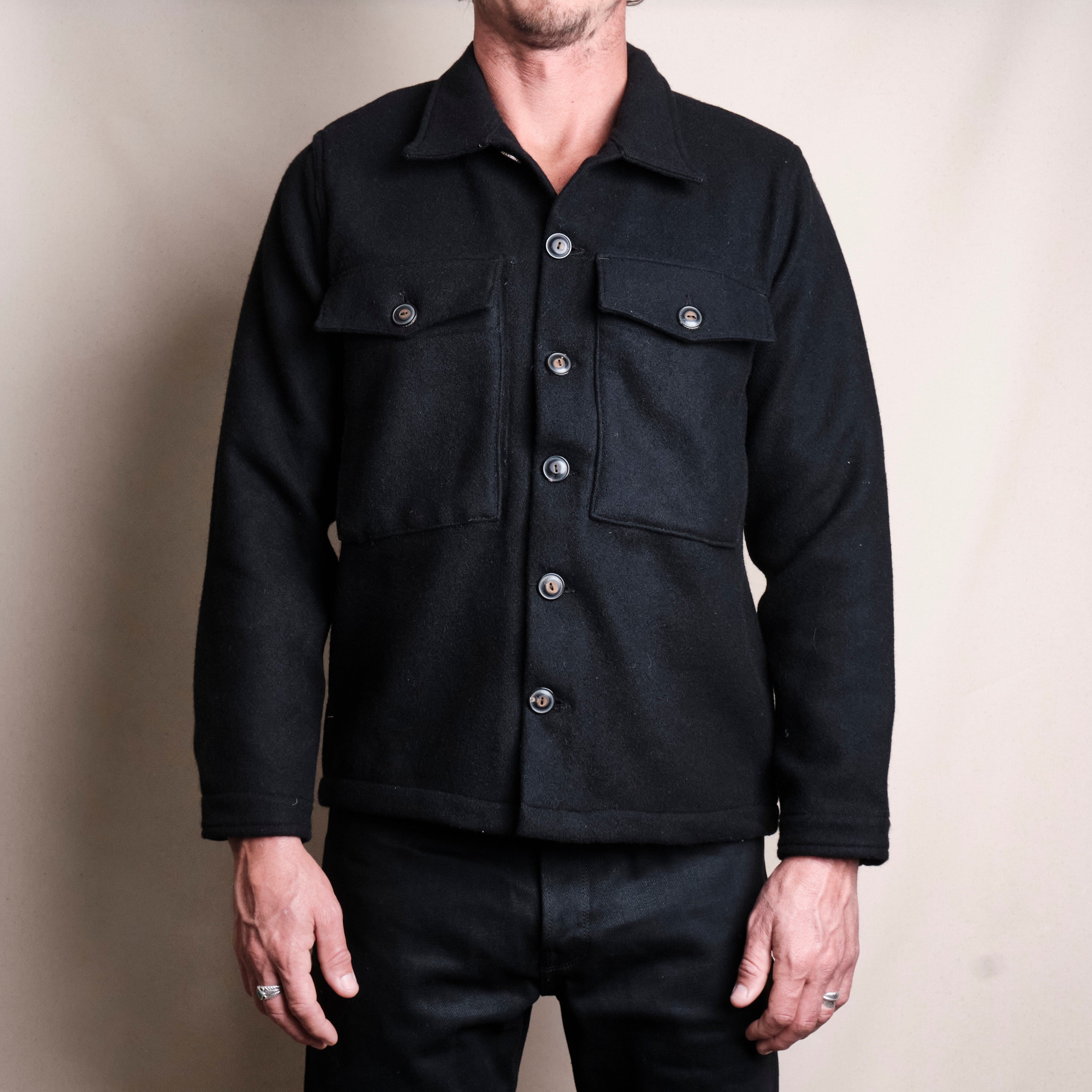 Midway Wool CPO Black