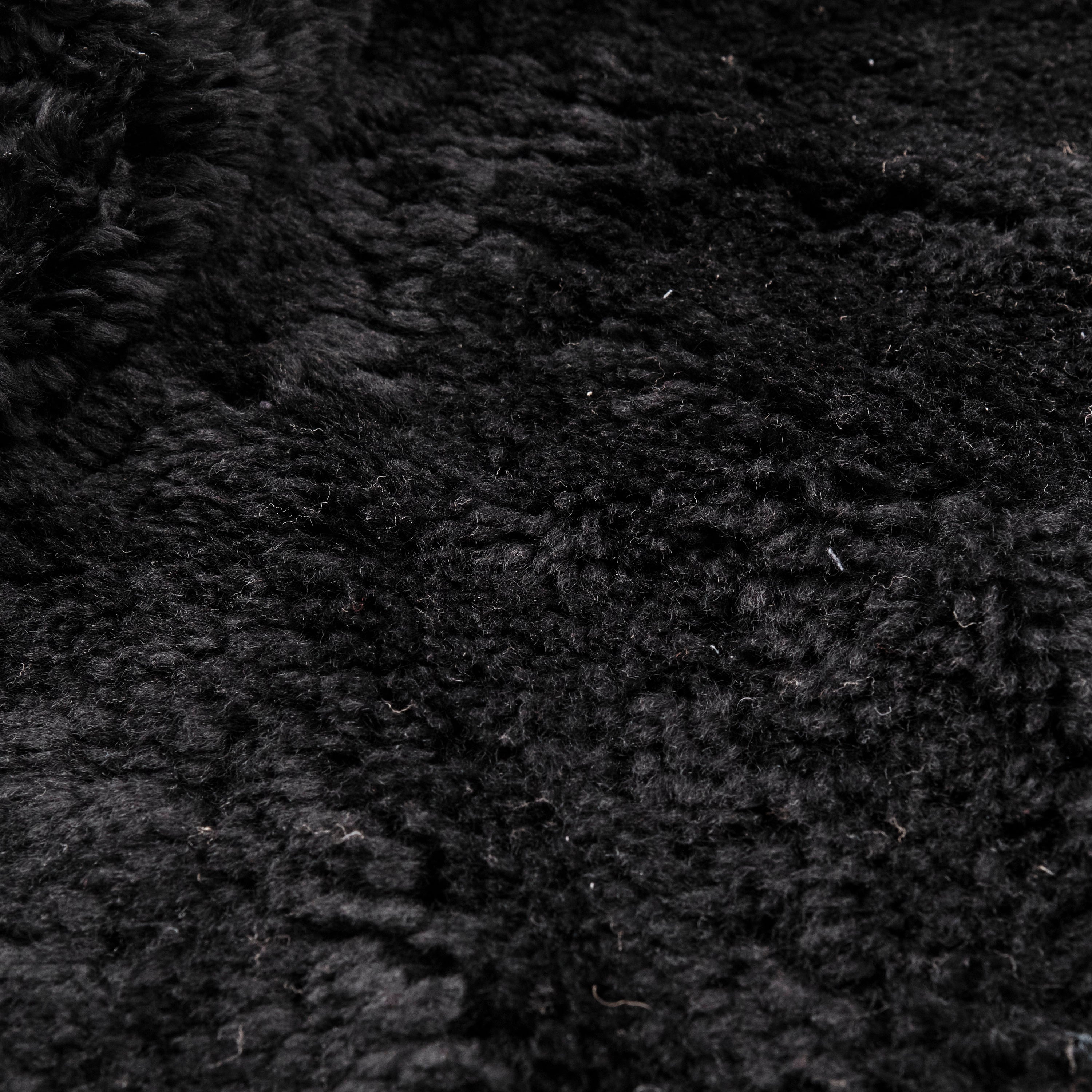 RJ-2 Waxed Canvas 20 Ounce Black Shearling