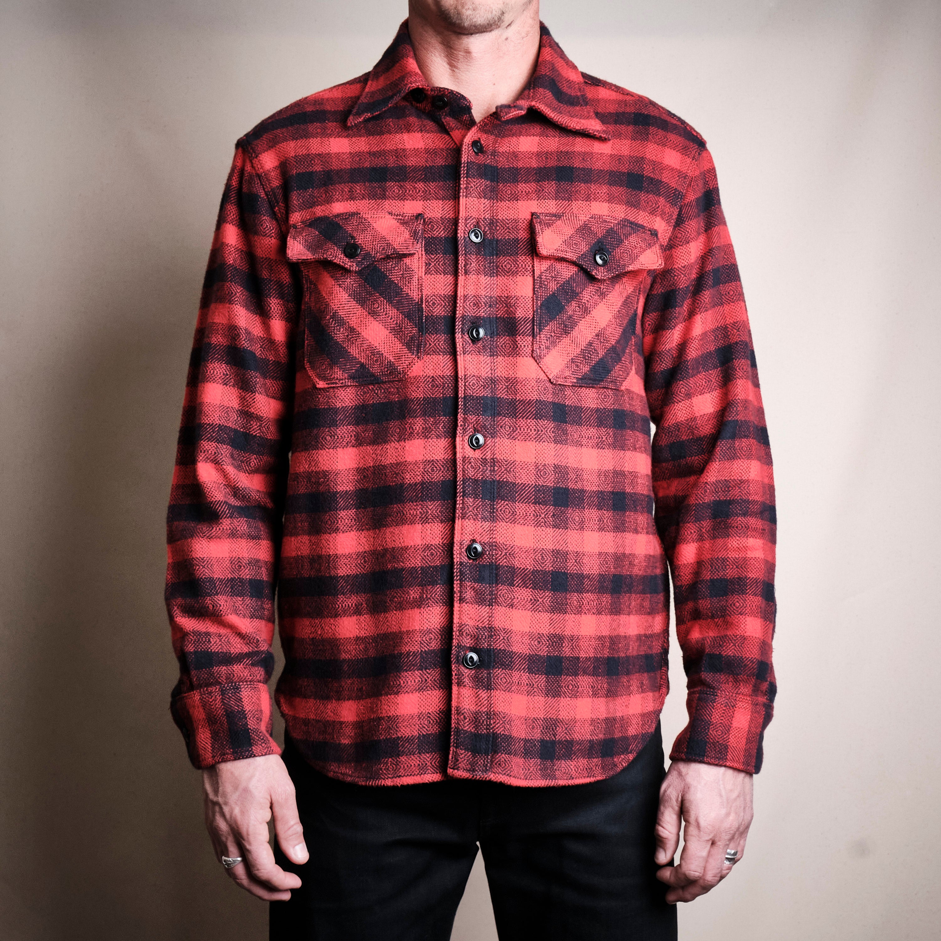 Scout Furnace Red Plaid