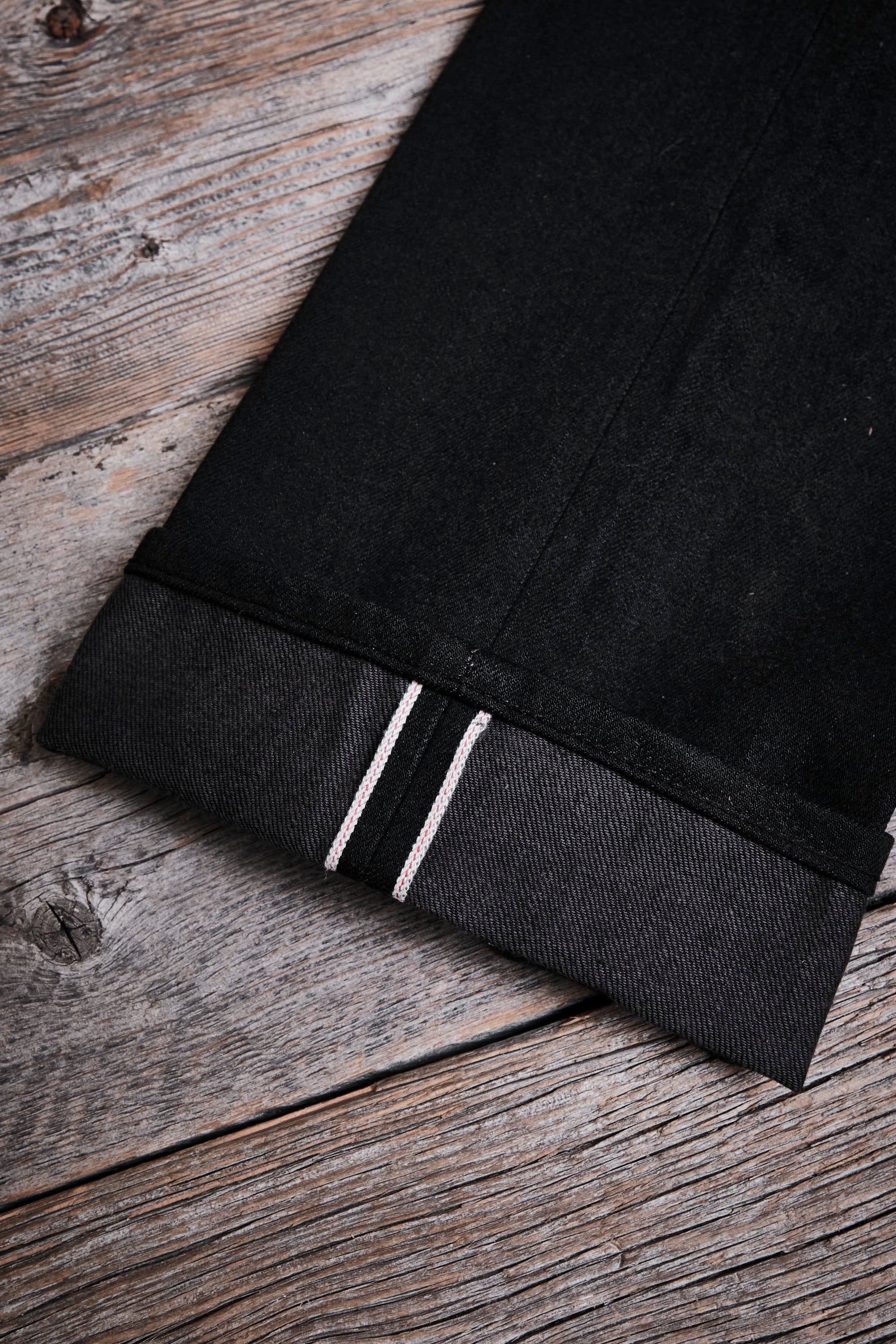 Trabuco Classic Straight 14.25 Ounce Black Grey Denim