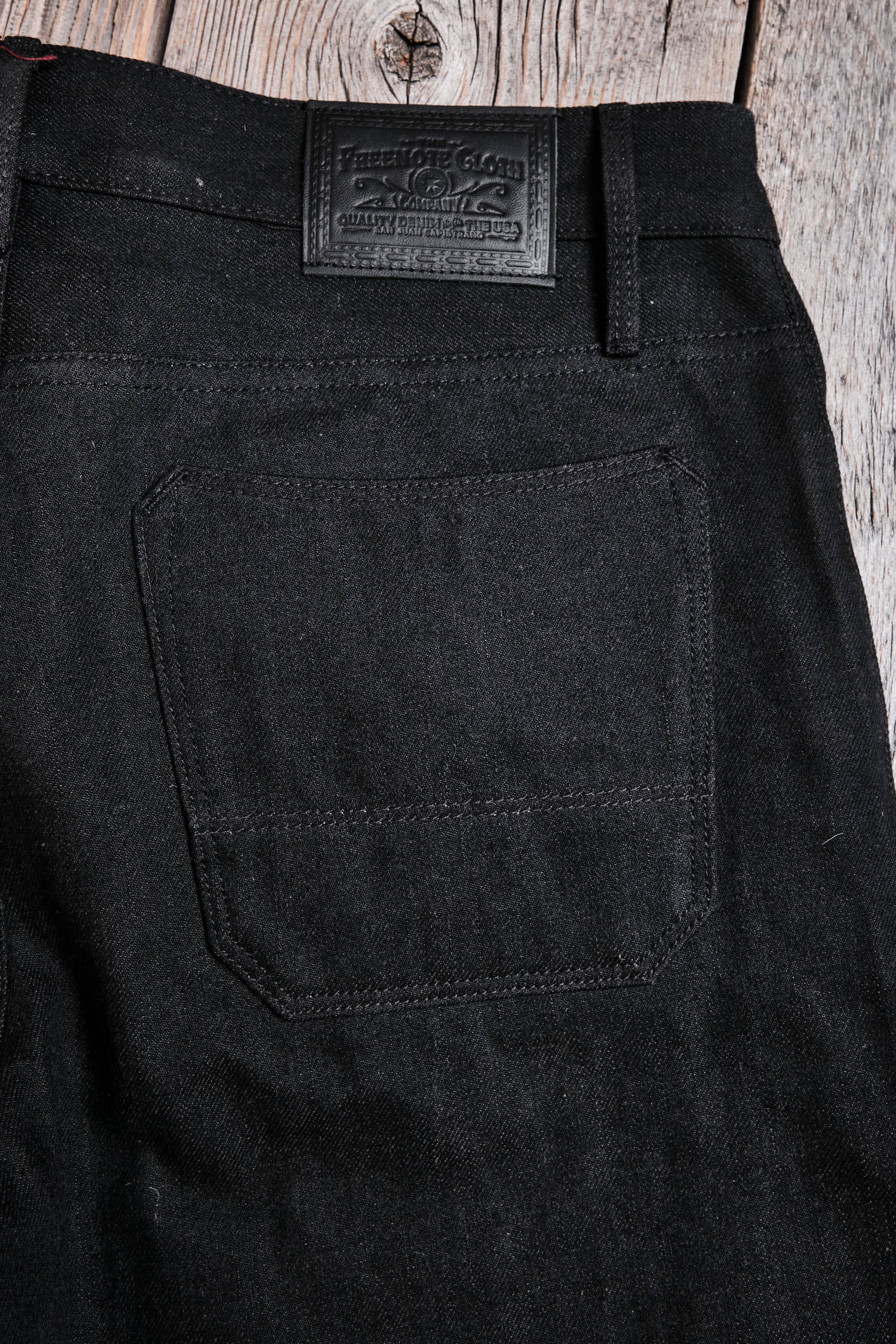 Trabuco Classic Straight 14.25 Ounce Black Grey Denim
