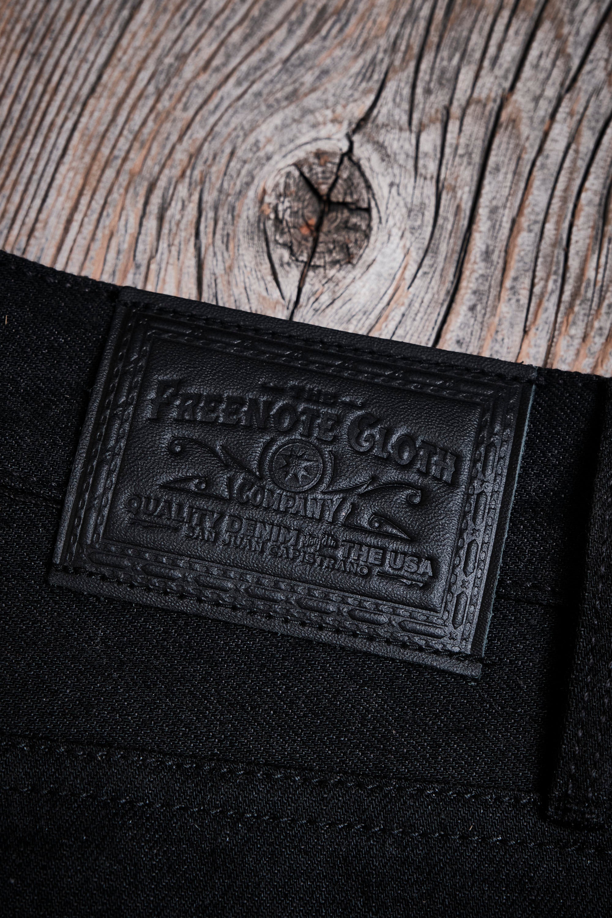 Trabuco Classic Straight 14.25 Ounce Black Grey Denim