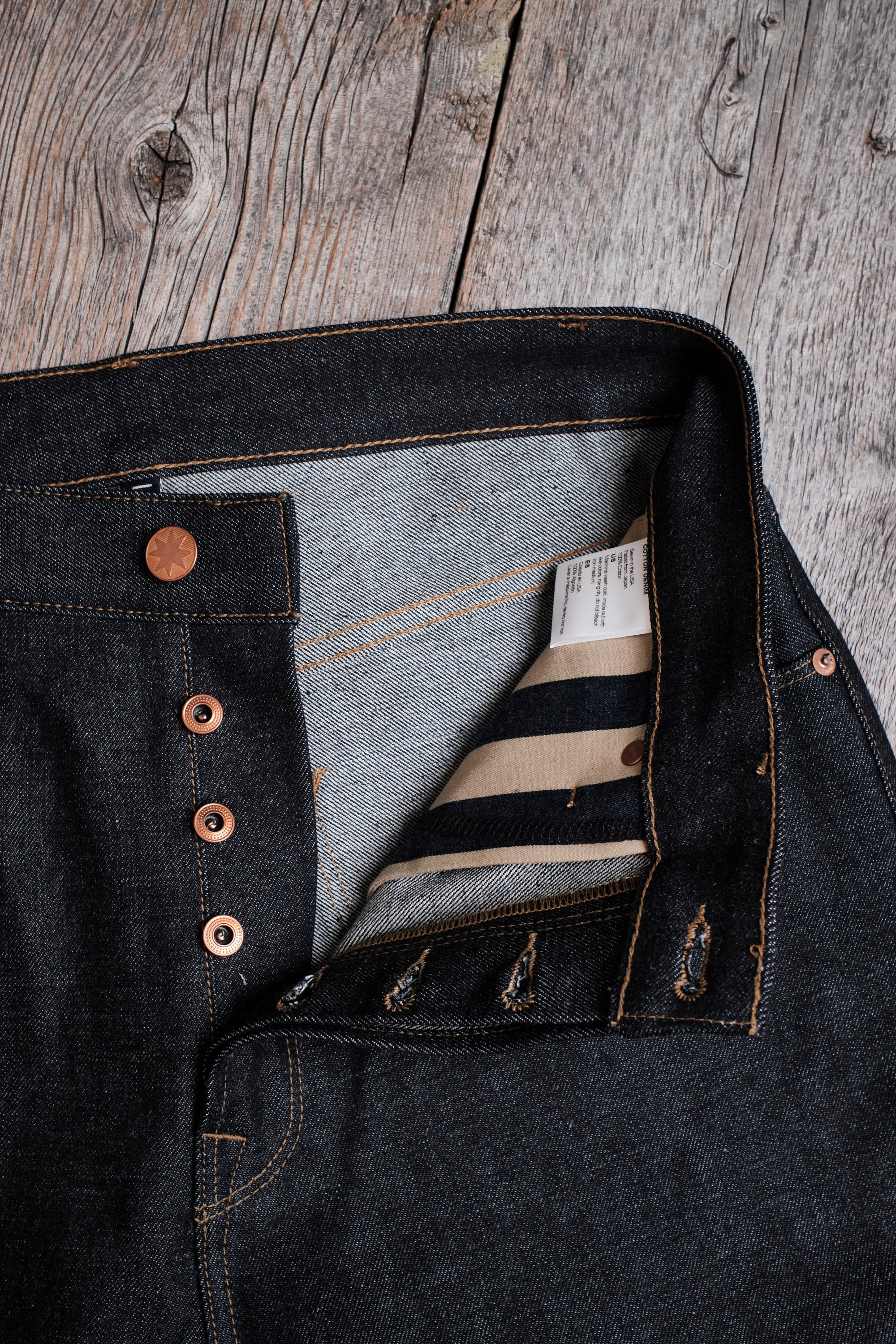 Modesto 15 Ounce Kaihara Unsinged Denim