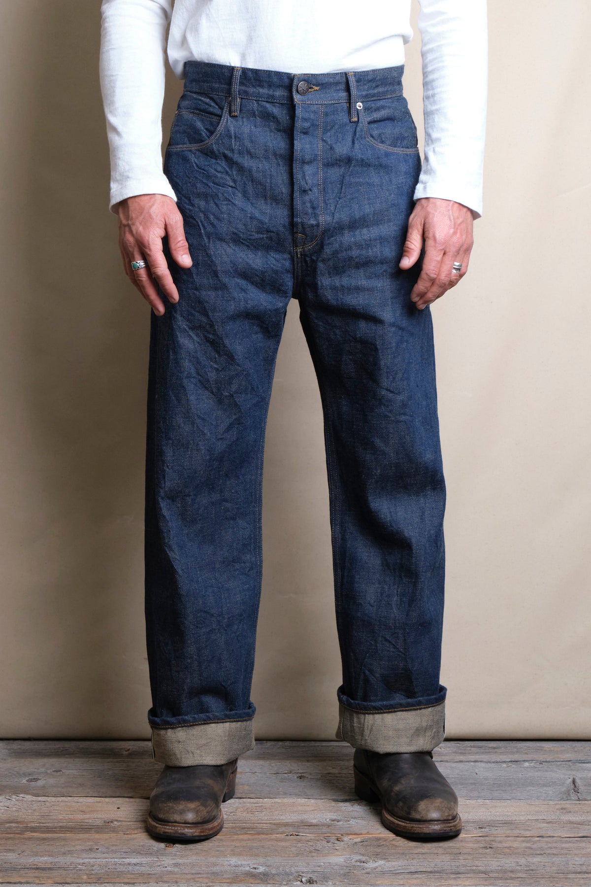 Modesto Straight | 13 Ounce Natural Rinsed Denim