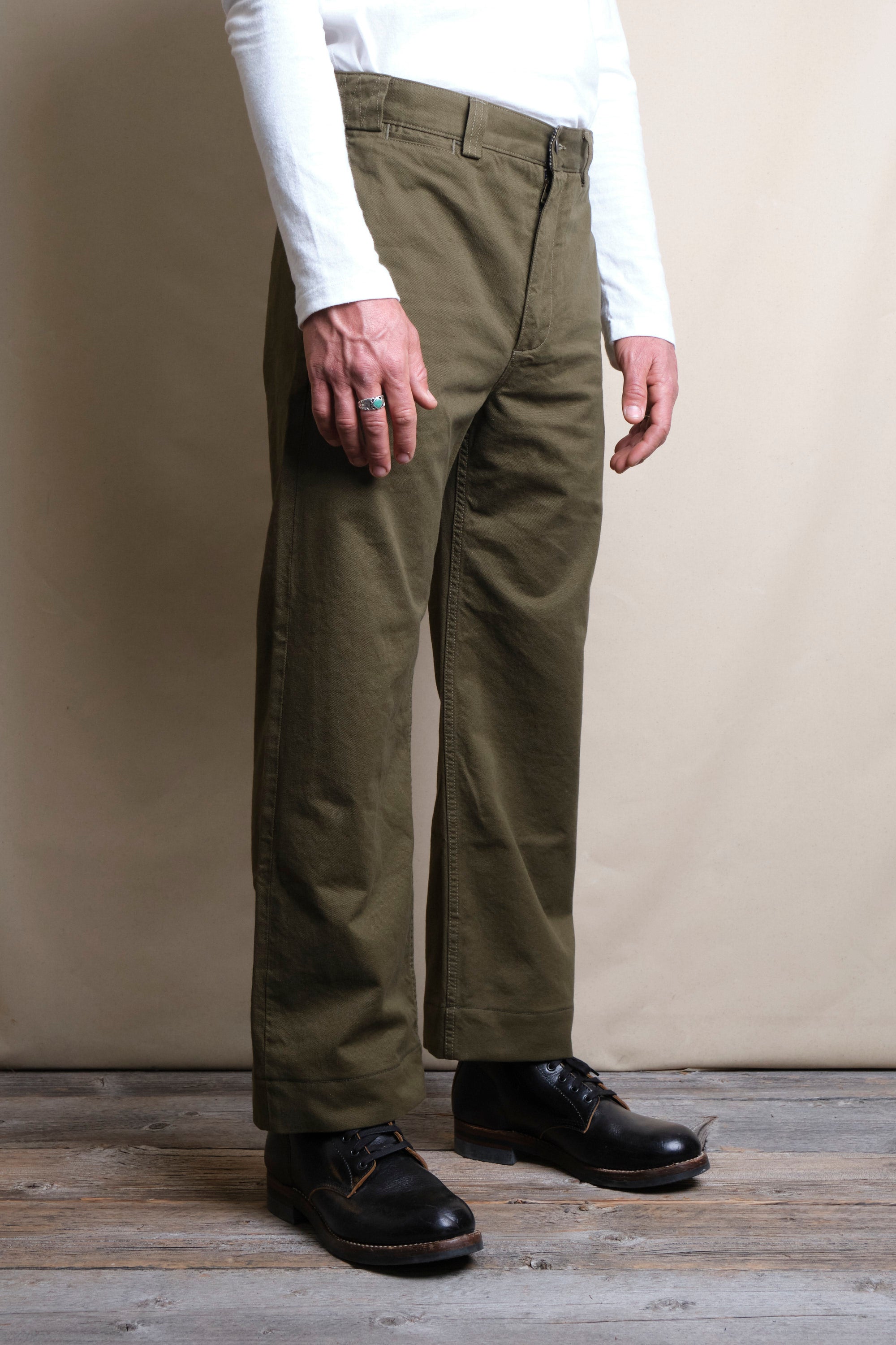 Shifter Pant 9 Ounce Olive Twill