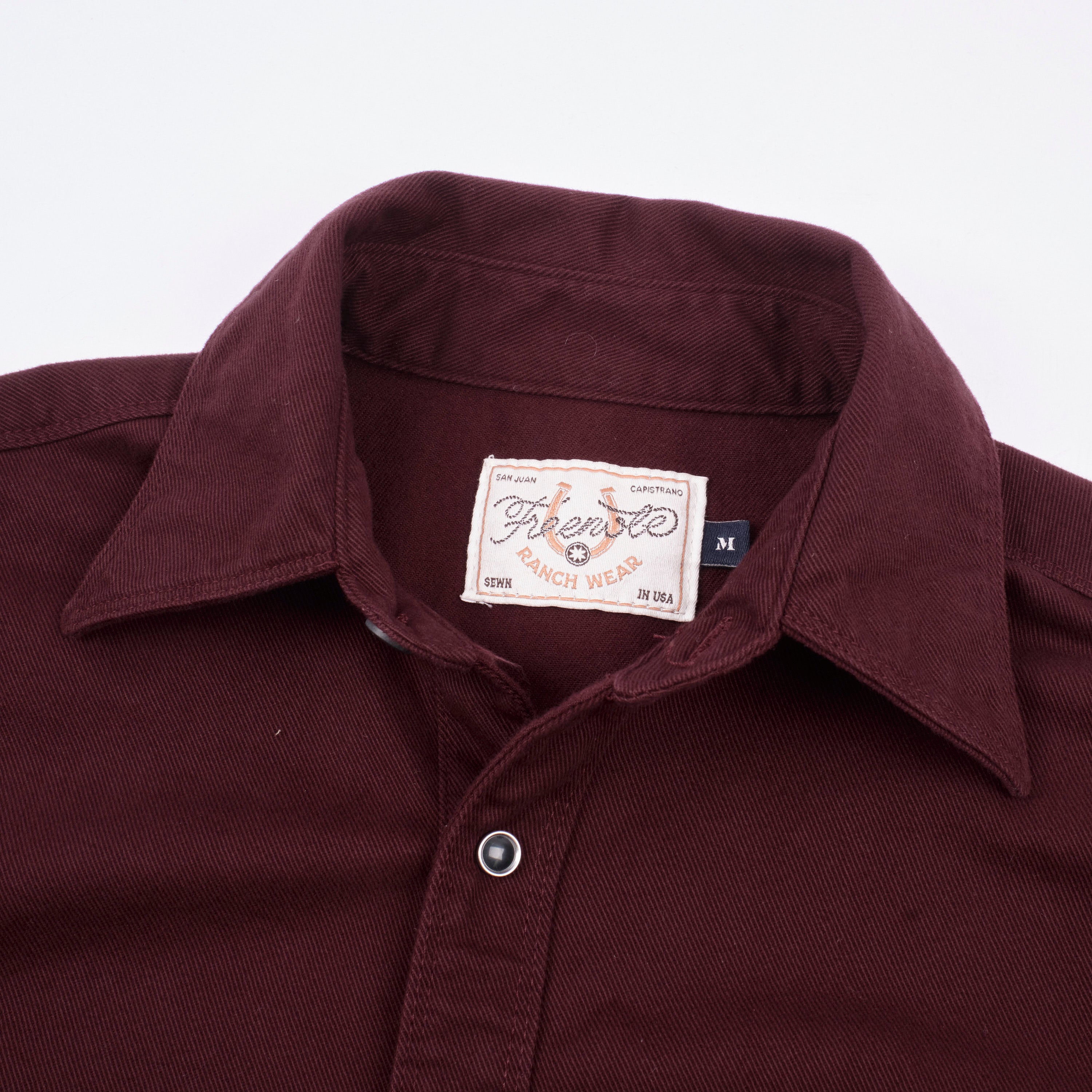 Bodie Burgundy Twill