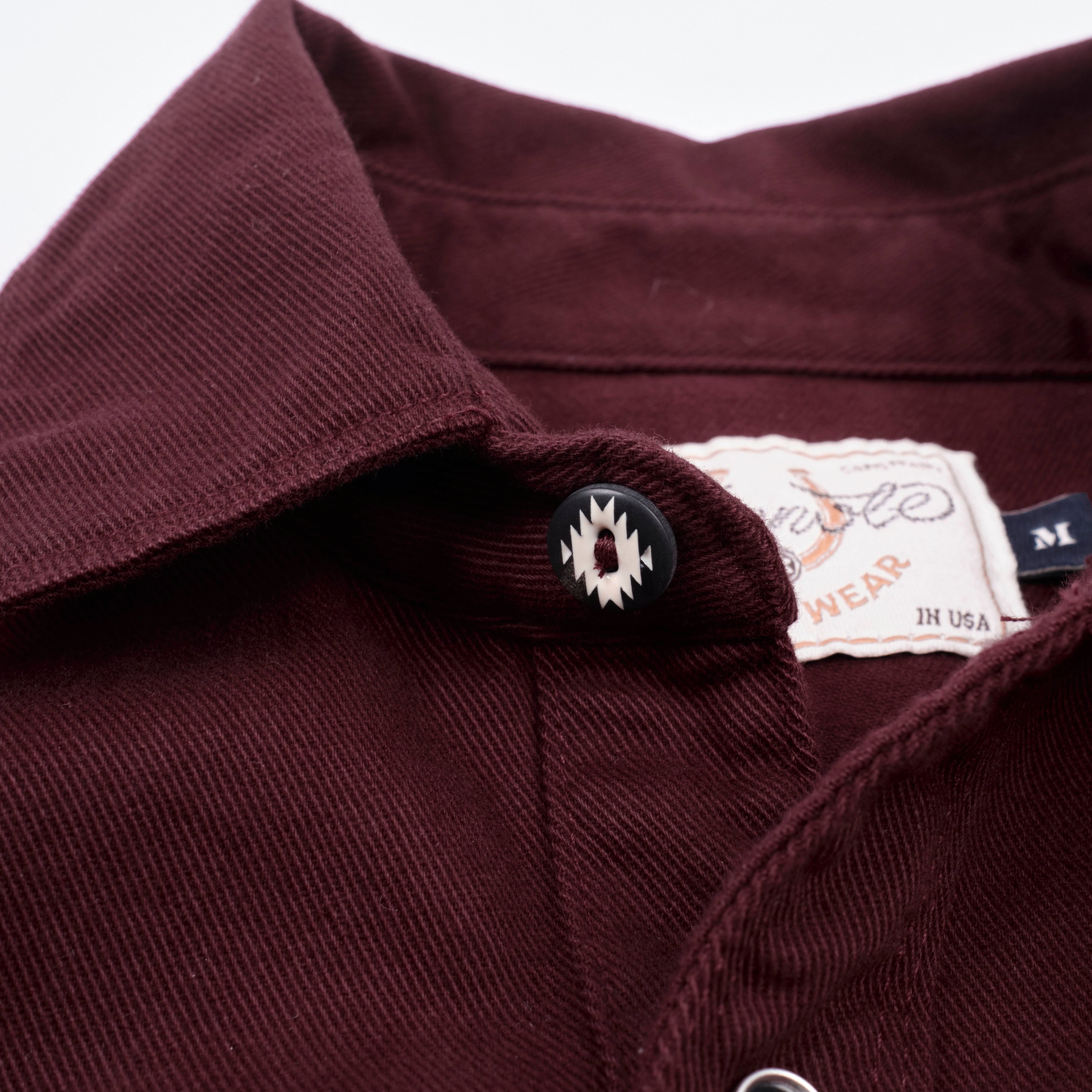 Bodie Burgundy Twill