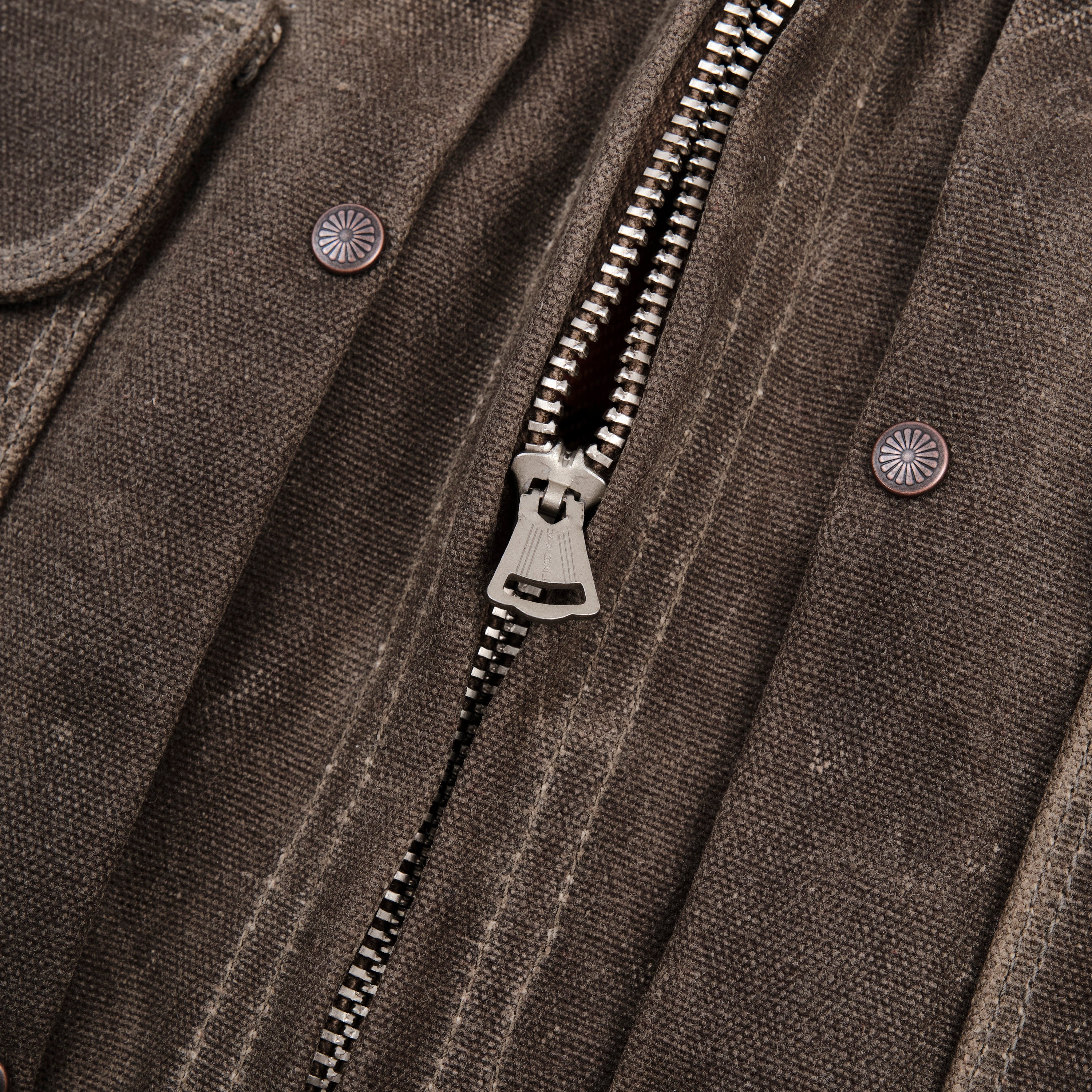 Faro Tobacco Heavy Waxed Canvas Red Plaid