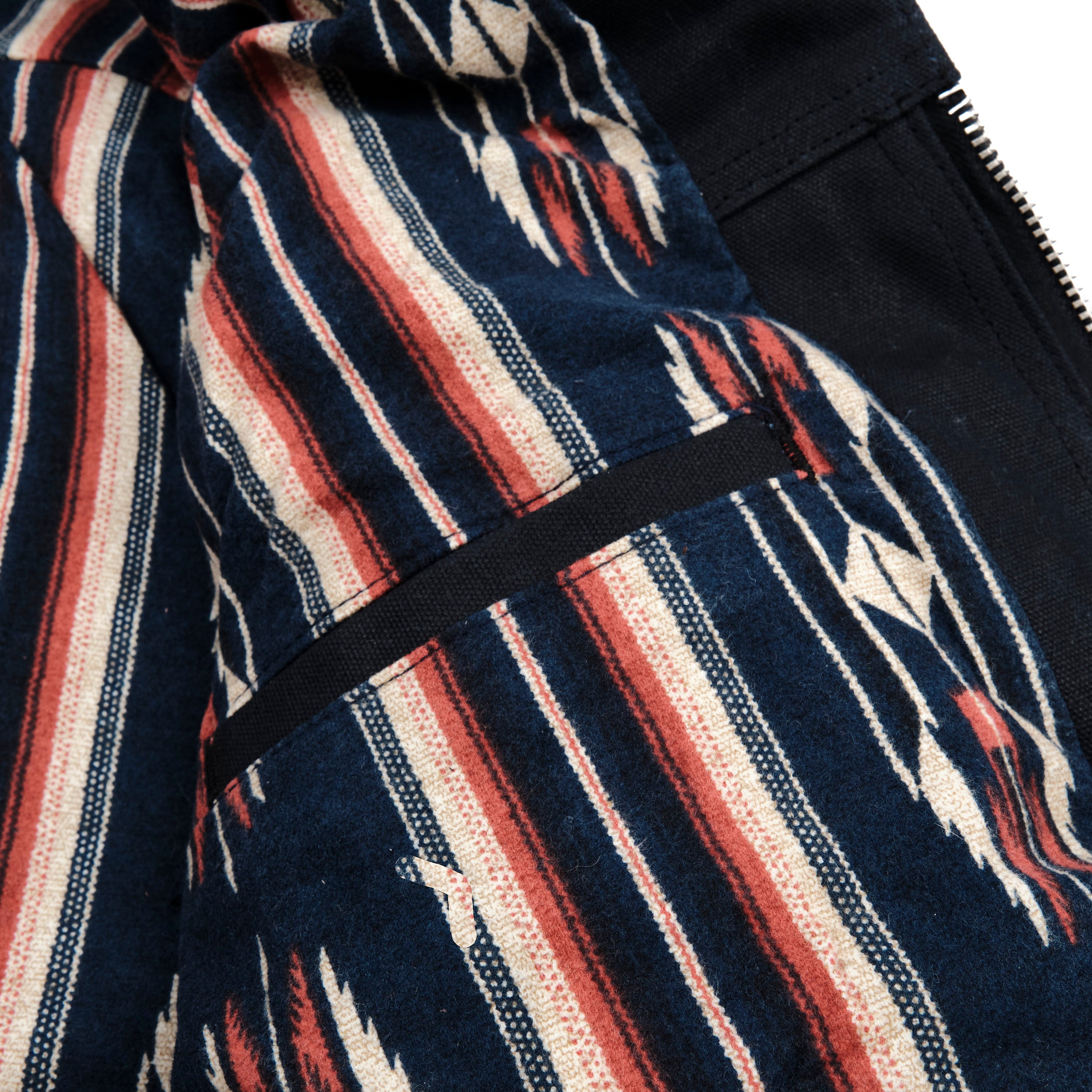 Faro Black Heavy Waxed Canvas Navy Southwest